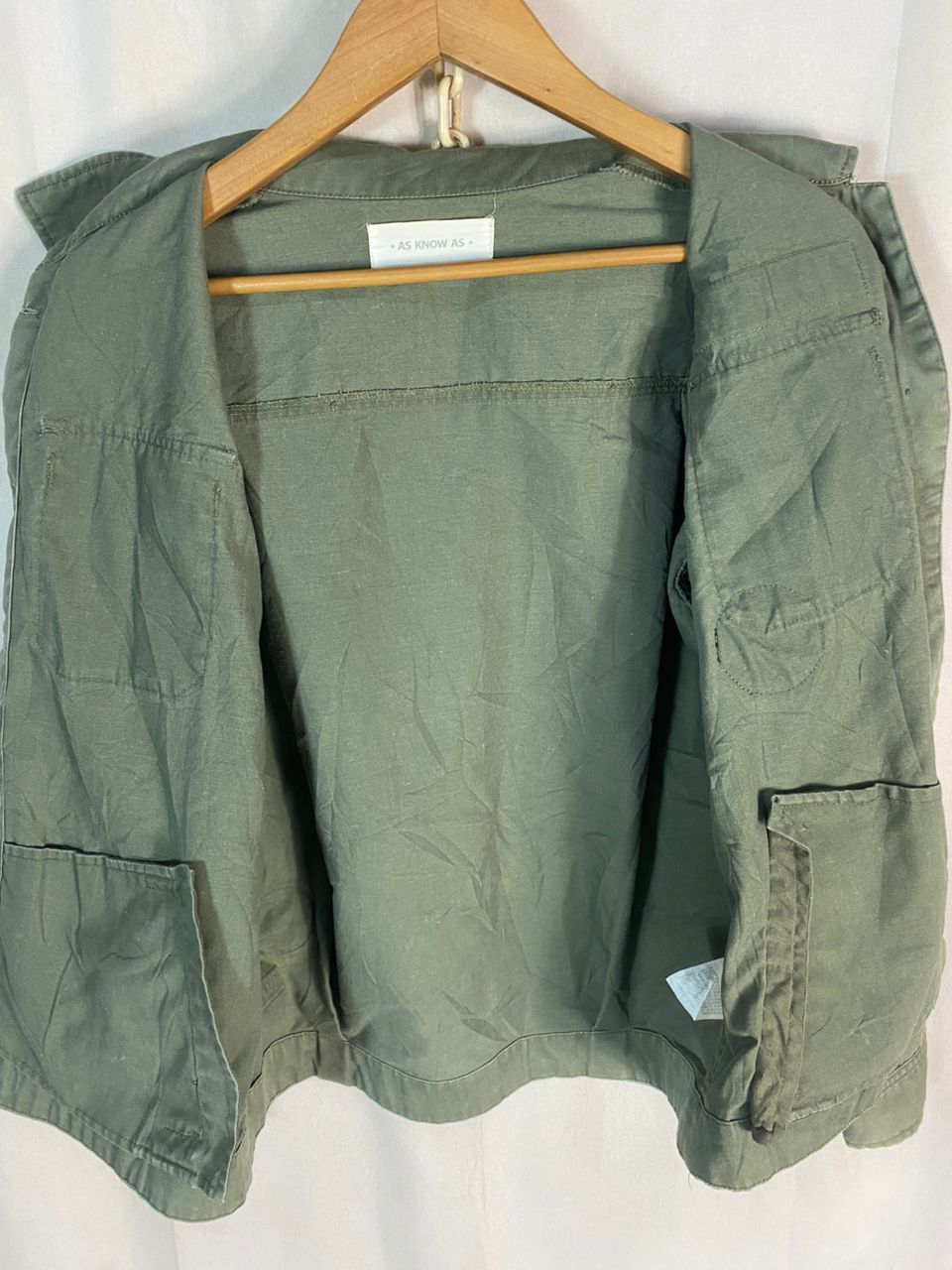 Japanese Brand As know as military fashion button up shirt with patches Size M / US 6-8 / IT 42-44 - 6 Thumbnail