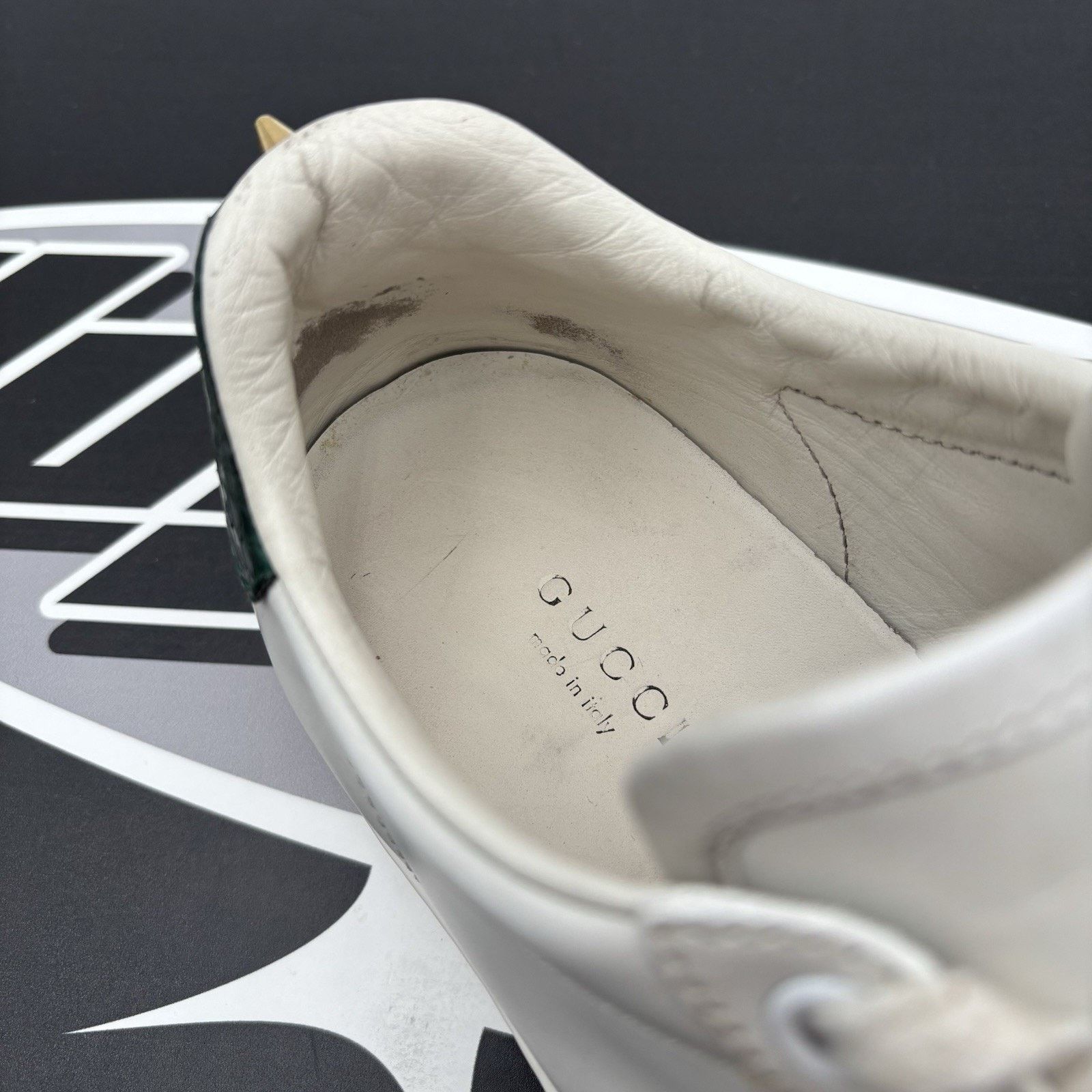 Gucci Gucci Ace Studded ' White, Pearls ' | GREAT CONDITION! Size US 6.5 / EU 39-40 - 7 Thumbnail
