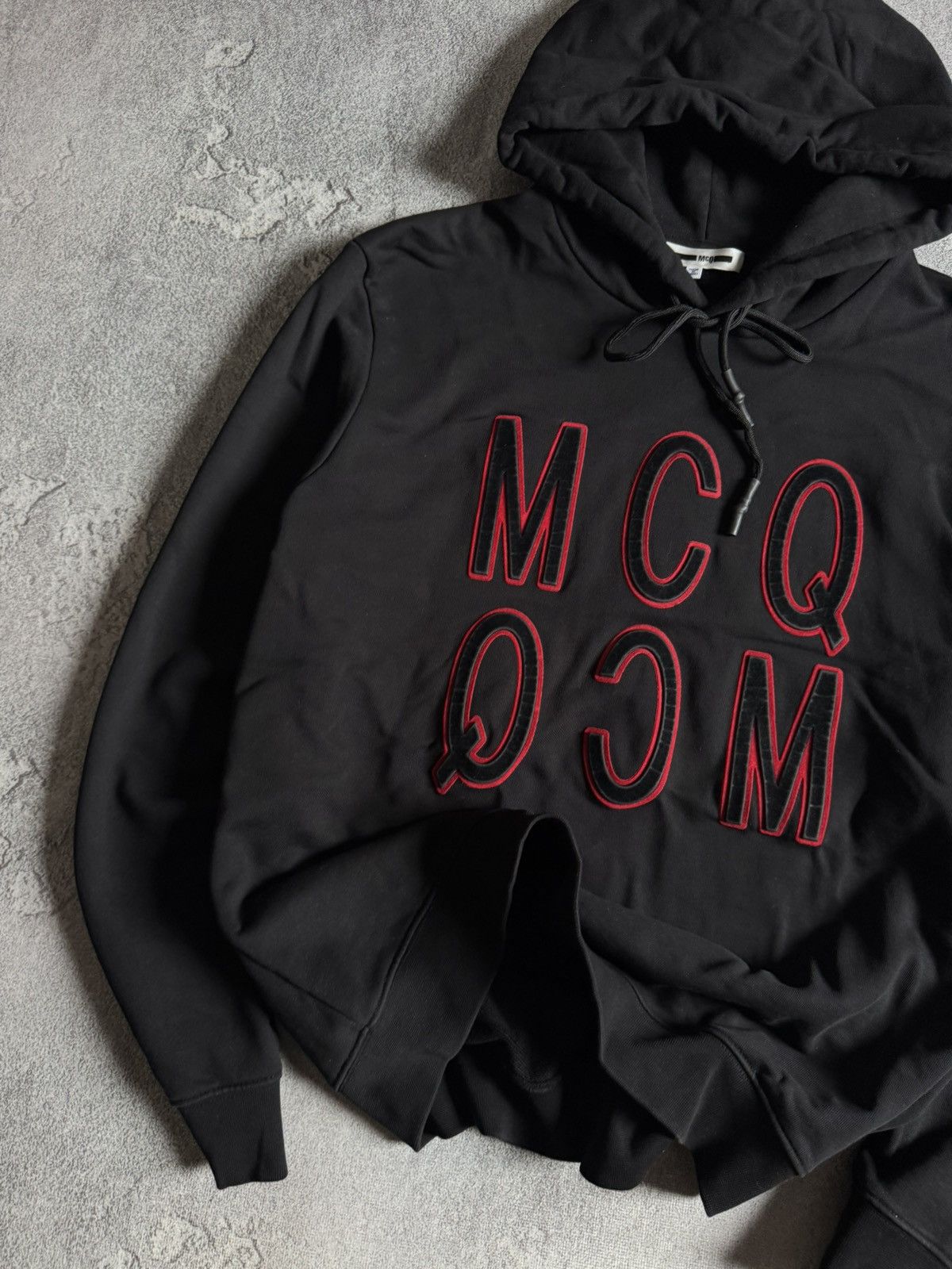 Alexander McQueen Alexander Mcqueen MCQ L big logo hoodie jumper pullover Size US L / EU 52-54 / 3 - 3 Thumbnail