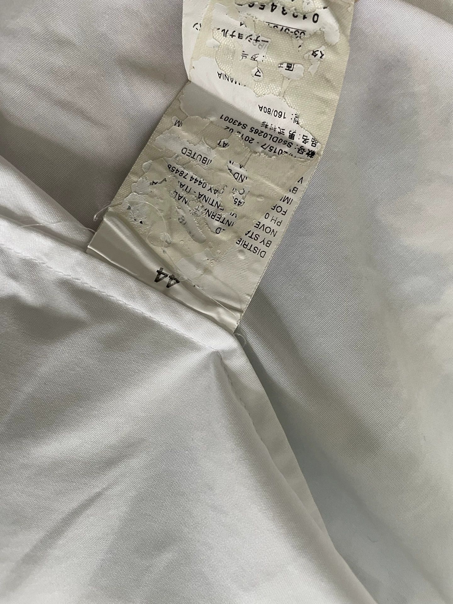 Maison Margiela Maison Margiela Main Line White Shirt Men's 44 9/10 Size US S / EU 44-46 / 1 - 4 Thumbnail