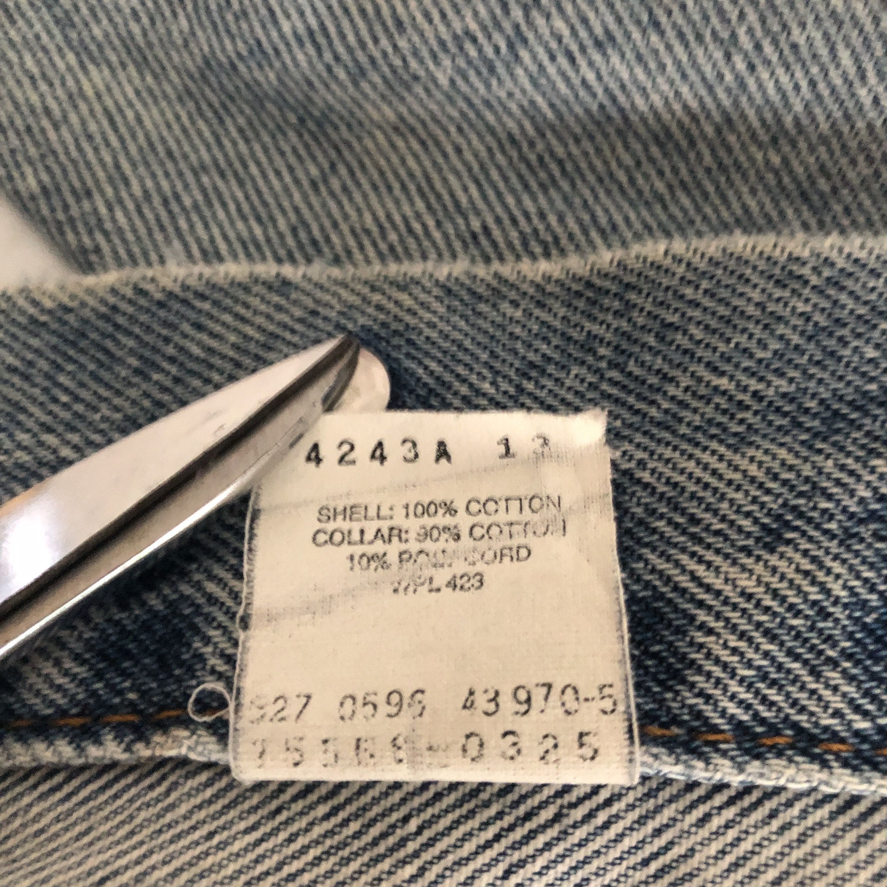 Levi's Vintage Clothing Vintage denim jacket Size US S / EU 44-46 / 1 - 10 Thumbnail