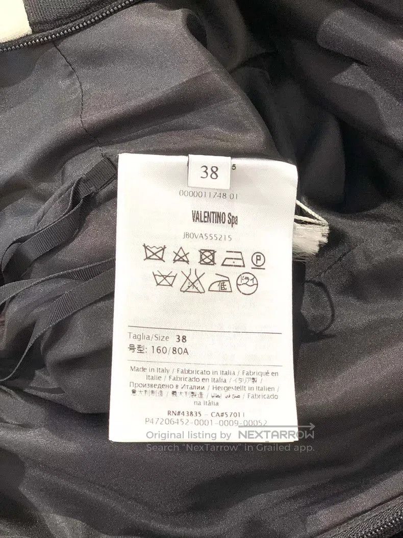 Valentino Valentino Black and white color-blocked dress Size S / US 4 / IT 40 - 7 Thumbnail