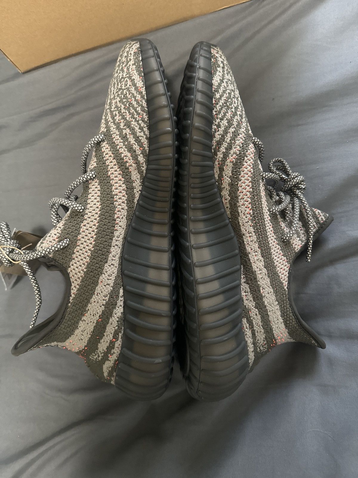 Adidas × Kanye West Yeezy Boost 350 V2 Carbon Beluga Size US 11.5 / EU 44-45 - 6 Thumbnail