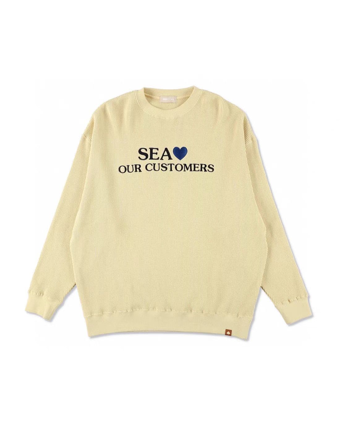 Supreme WIND AND SEA Waffle Crew Neck Shirt Ｑ22 Size US M / EU 48-50 / 2 - 1 Thumbnail