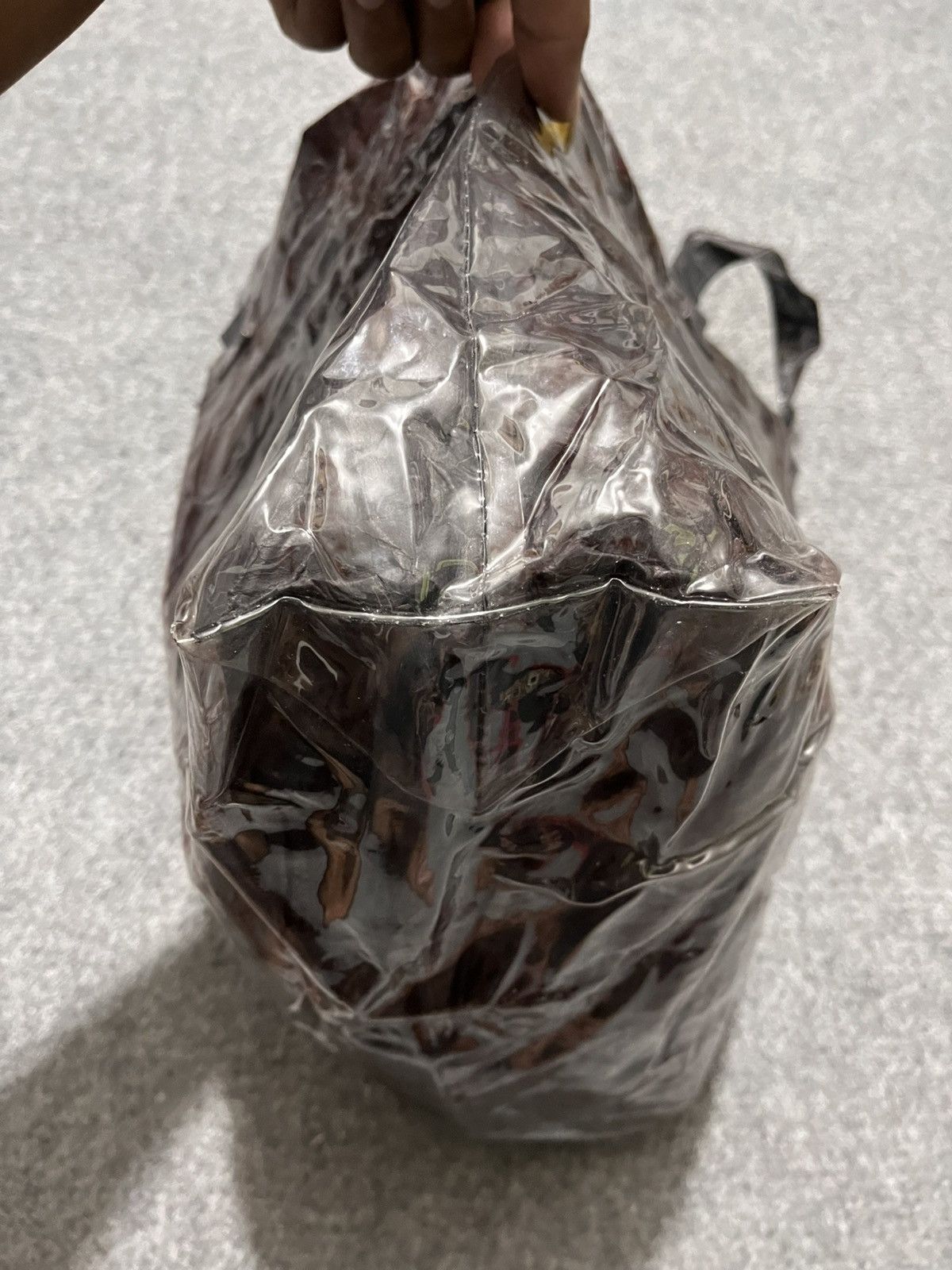 Comme des Garcons × Japanese Brand Comme des Garcons Tote Bag Kraft Paper PVC Size ONE SIZE - 6 Thumbnail