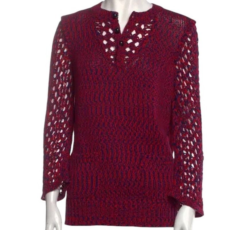 Chanel Chanel (2014 Runway Collection) Knit Sweater, M/US8/FR40 Size M / US 6-8 / IT 42-44 - 5 Thumbnail