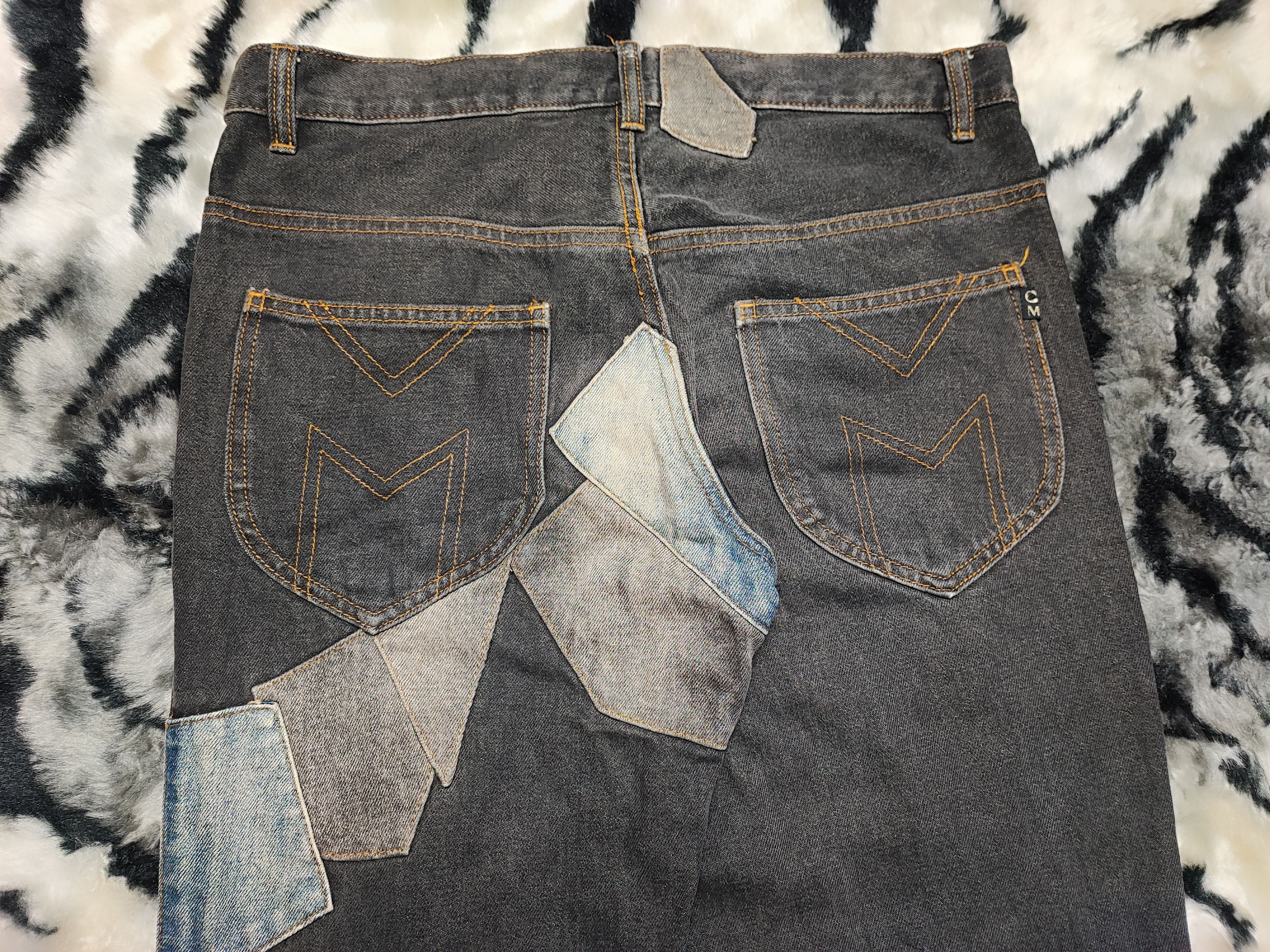 Japanese Brand Morgan Homme Patch Work Denim Size US 32 / EU 48 - 17 Thumbnail