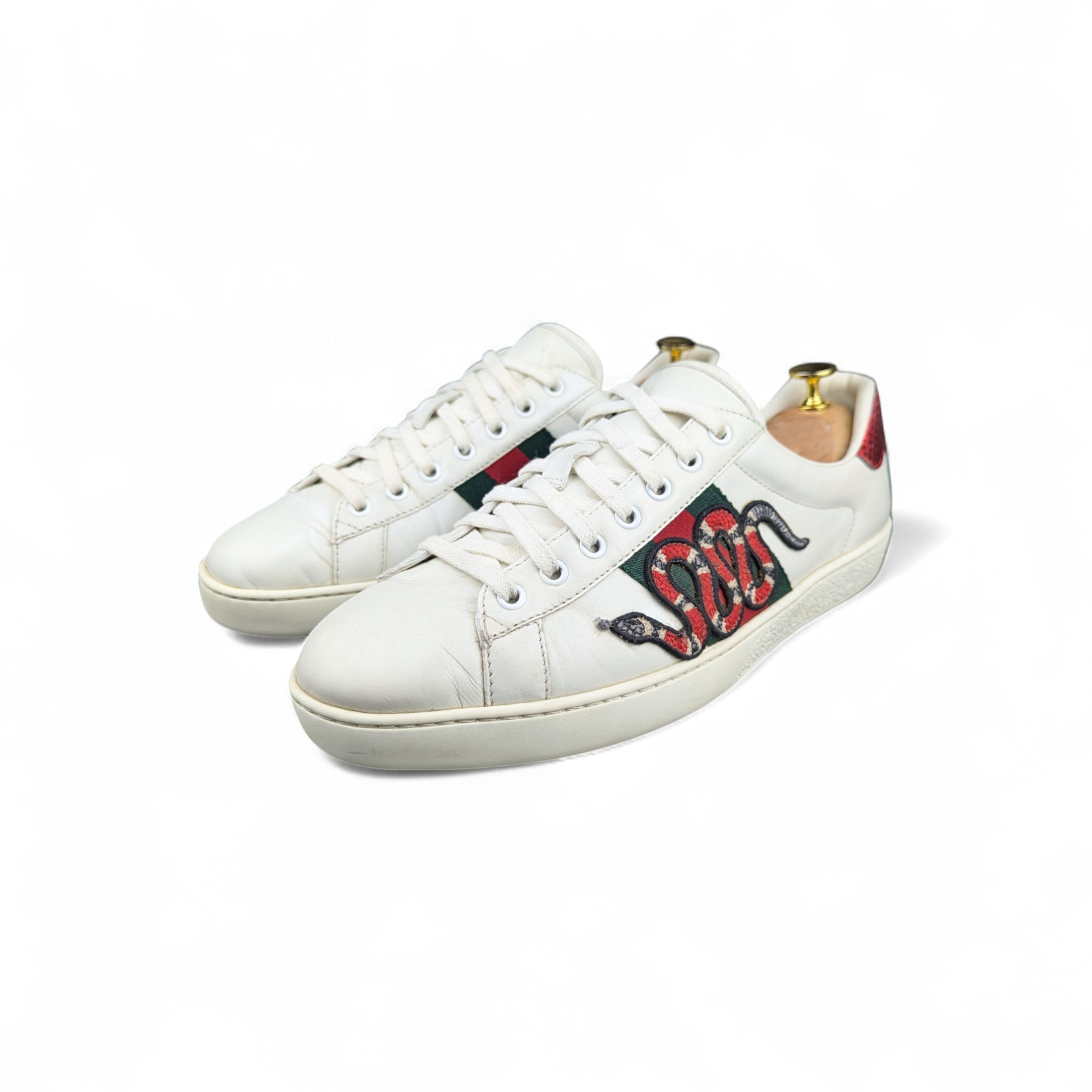 GUCCI ACE Snake Sneakers
