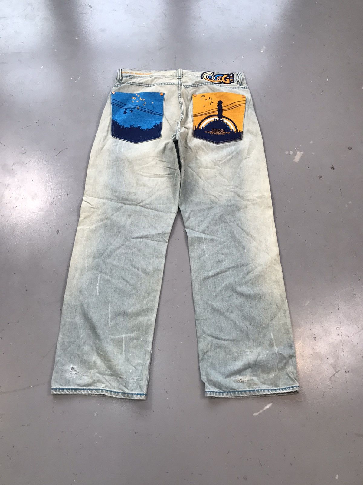 Coogi × Vintage Vintage Coogi Sun set 🌅 embroidered denim Size US 40 / EU 56 - 1 Thumbnail
