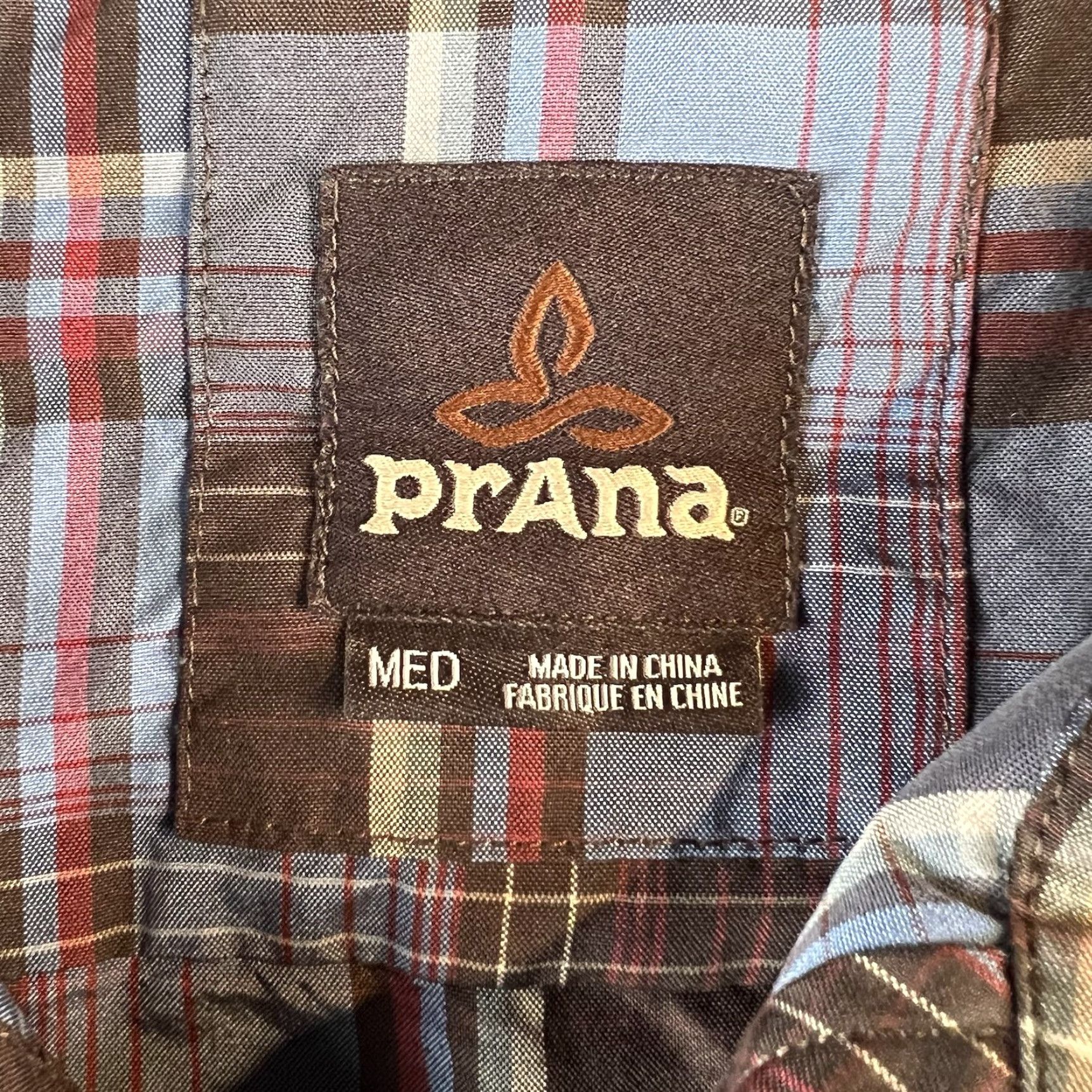 Prana prAna Plaid Shirt Men’s M Button-Up Long Sleeve Blue Brown Preppy Button-Down Shirt Mens M Blue Plaid Size US M / EU 48-50 / 2 - 3 Thumbnail