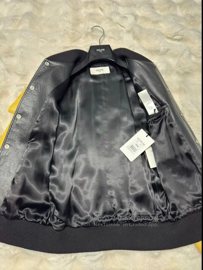 Celine CELINE Heavy Duty Scale Leather Jacket Size US S / EU 44-46 / 1 - 8 Thumbnail