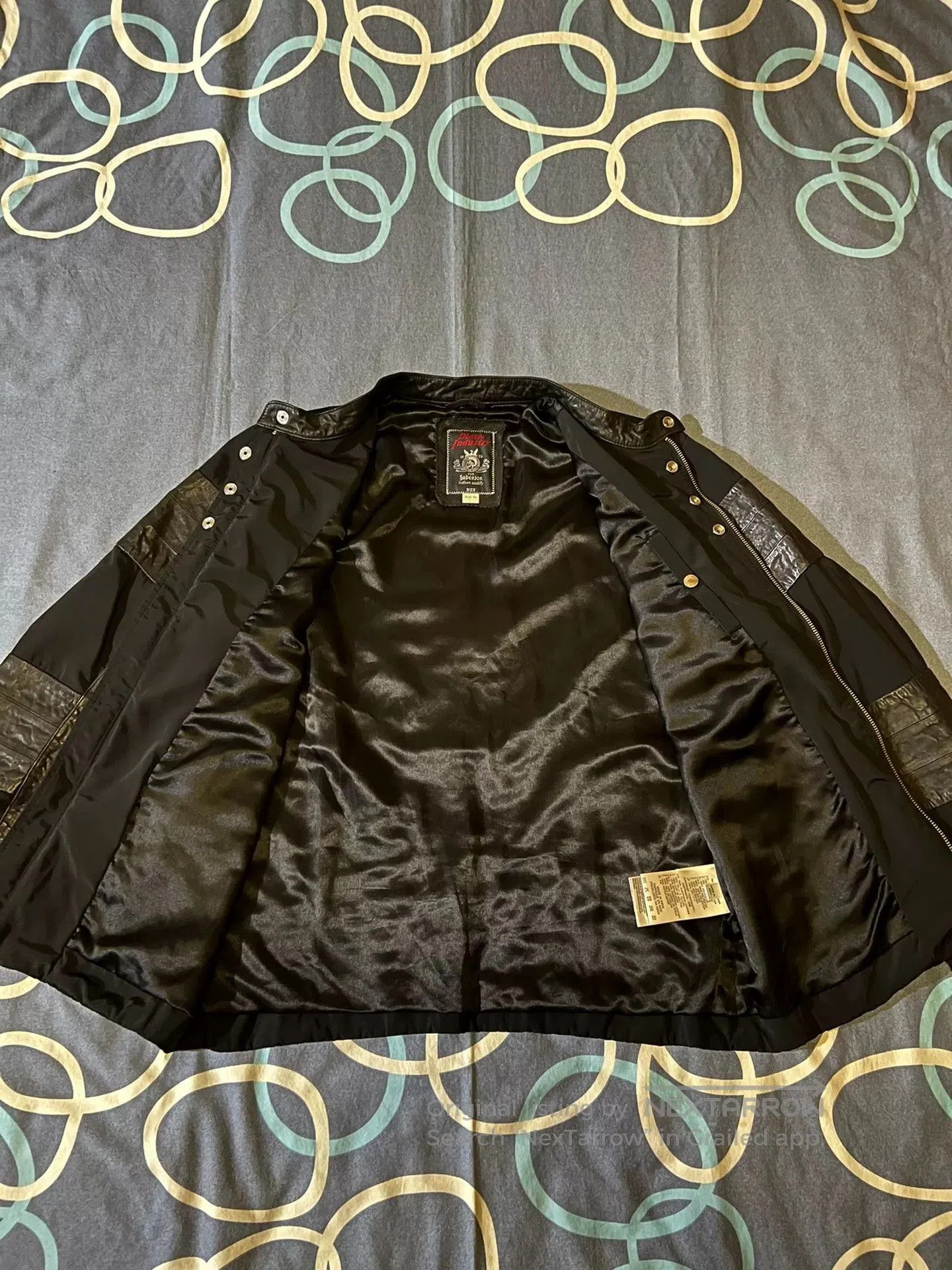 Diesel classic diesel leather patch zip jacket. Size US XL / EU 56 / 4 - 6 Thumbnail