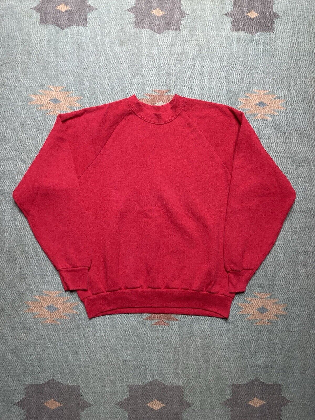 Fruit Of The Loom × Vintage 90s crewneck sweater fruit of the loom blank plain women’s L Size L / US 10 / IT 46 - 1 Thumbnail