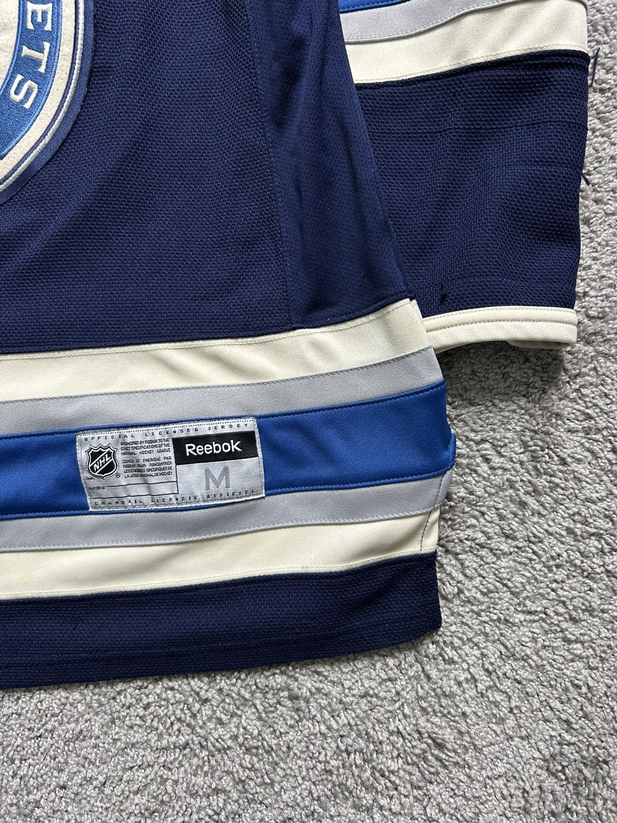NHL × Reebok × Vintage Vintage Reebok NHL Columbus Blue Jackets Nash Hockey Jersey Size US M / EU 48-50 / 2 - 8 Thumbnail