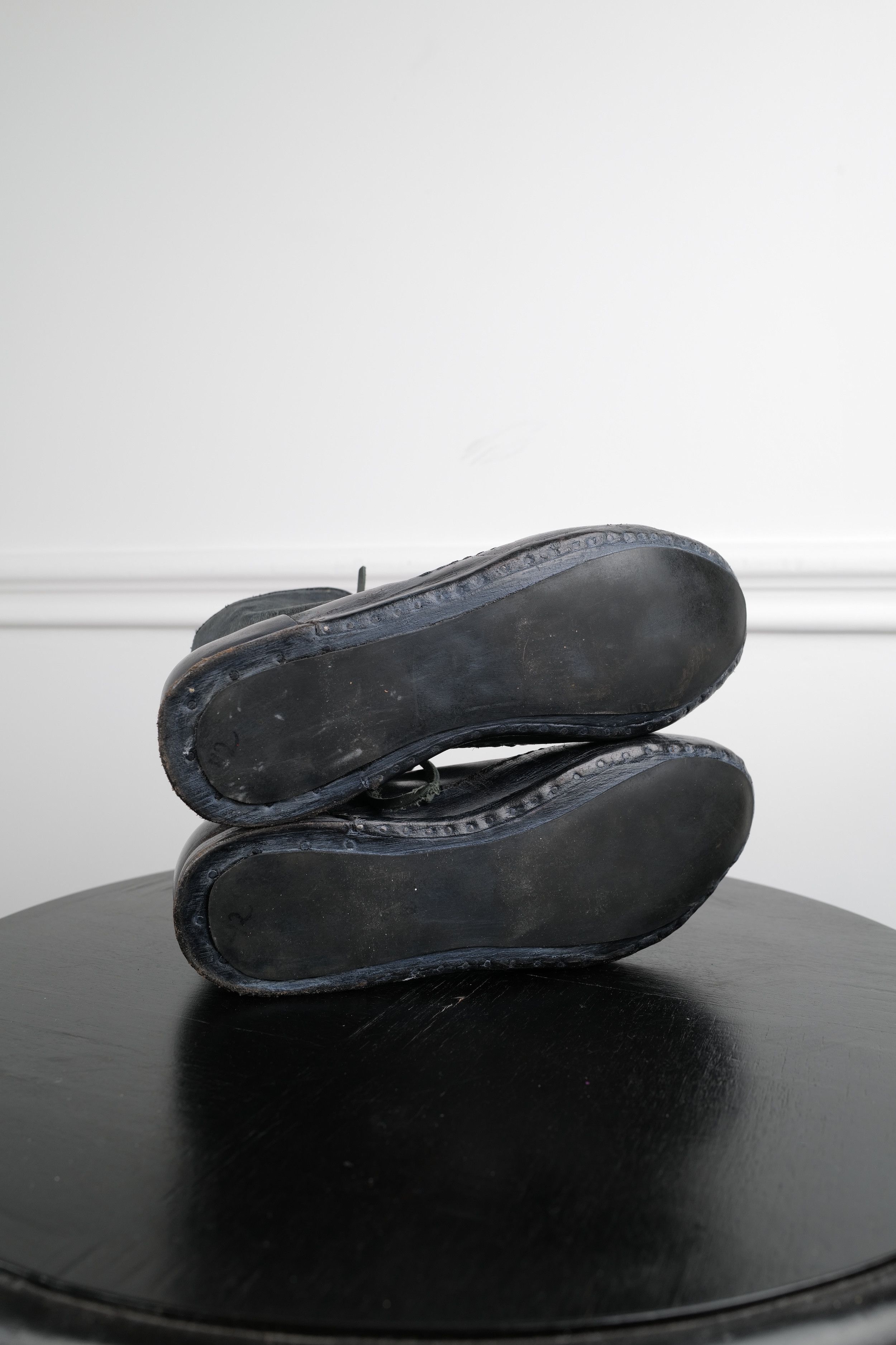 Individual Sentiments HI-TOP SHOES HANDCRAFTED BY MY ATELIER Size US 9 / EU 42 - 14 Thumbnail