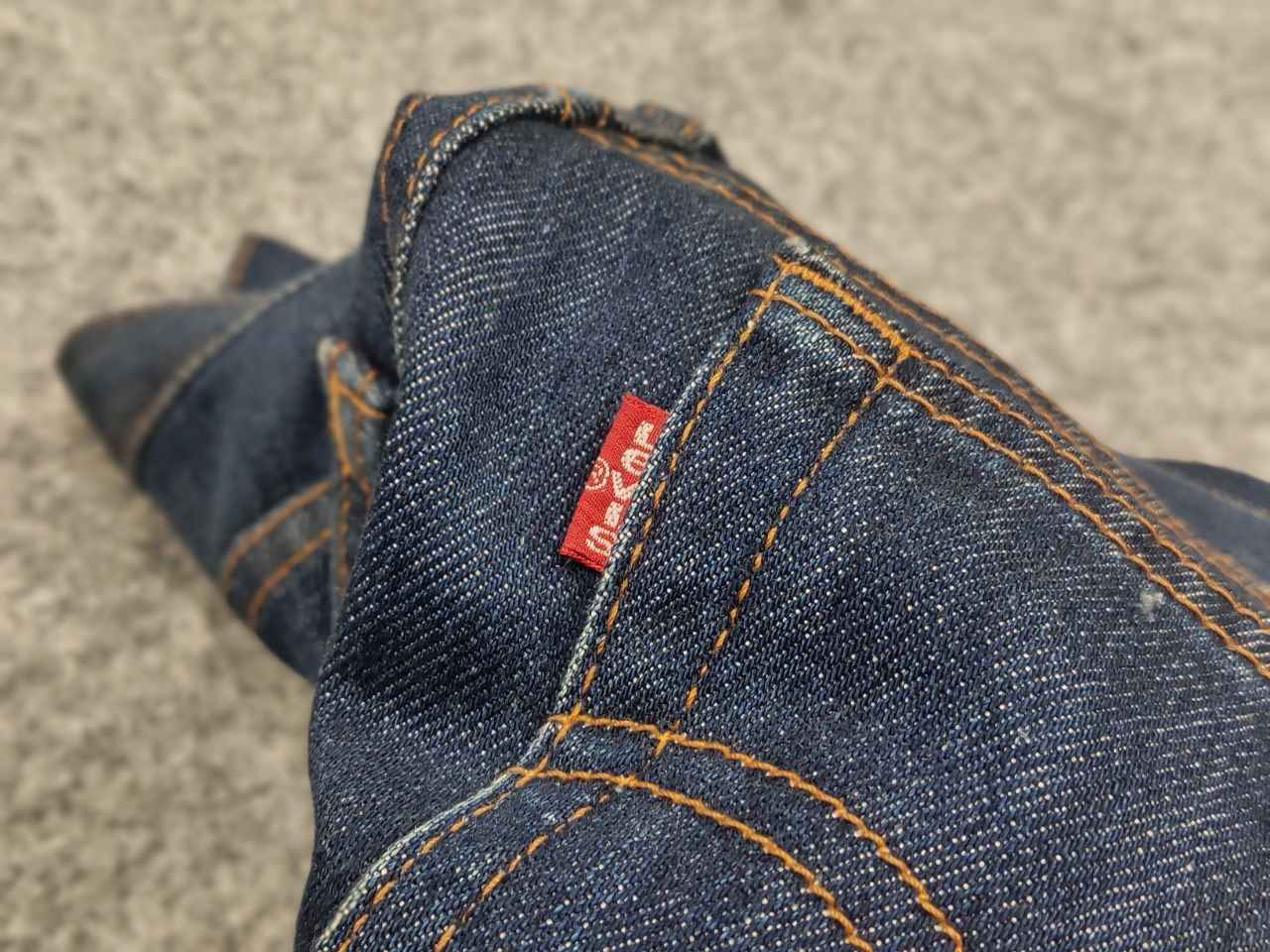 Levi's Vintage 90s Levi's 553 Red Tab Ladies Denim Jeans Japan Made Size 31" - 13 Thumbnail