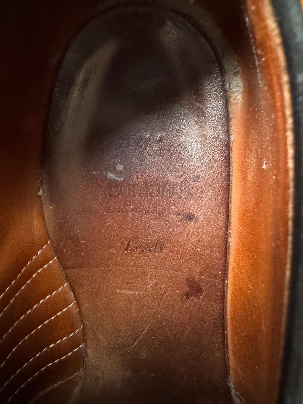 Allen Edmonds Allen Edmonds Leeds Plain Derby Blutcher Shoe Black 10.5 D Size US 10.5 / EU 43-44 - 6 Thumbnail