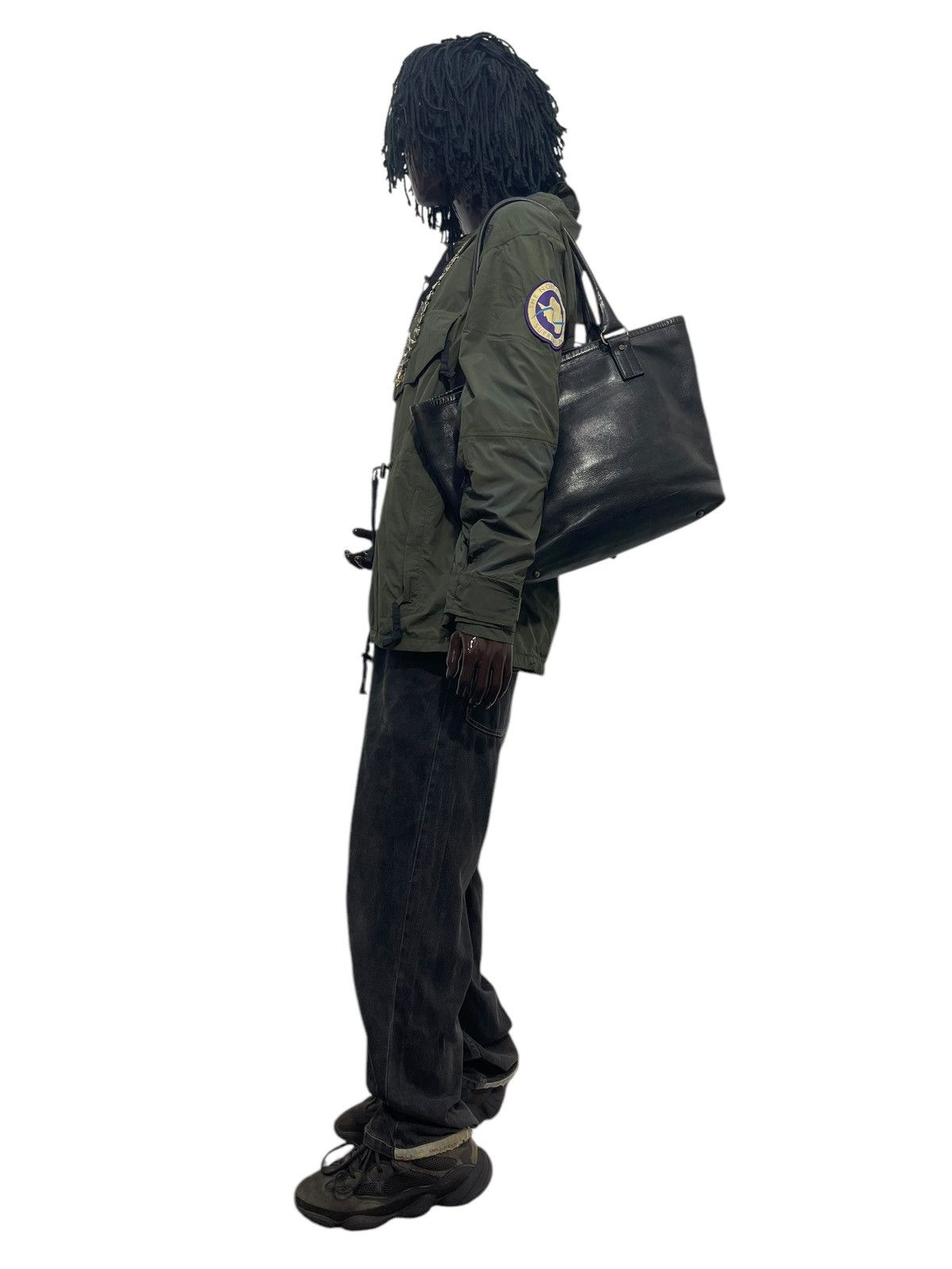 Genuine Leather Full Leather Patina Tsuchiya Kaban Tote Shoulder Bag 2🟩0 Size ONE SIZE - 3 Thumbnail
