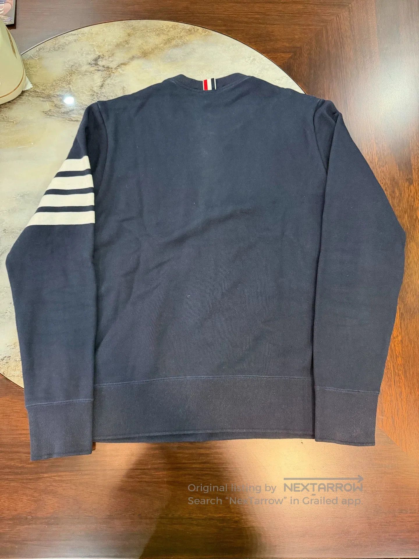 Thom Browne ThomBrowne Blue Knit Sweatshirt. Size US M / EU 48-50 / 2 - 2 Thumbnail