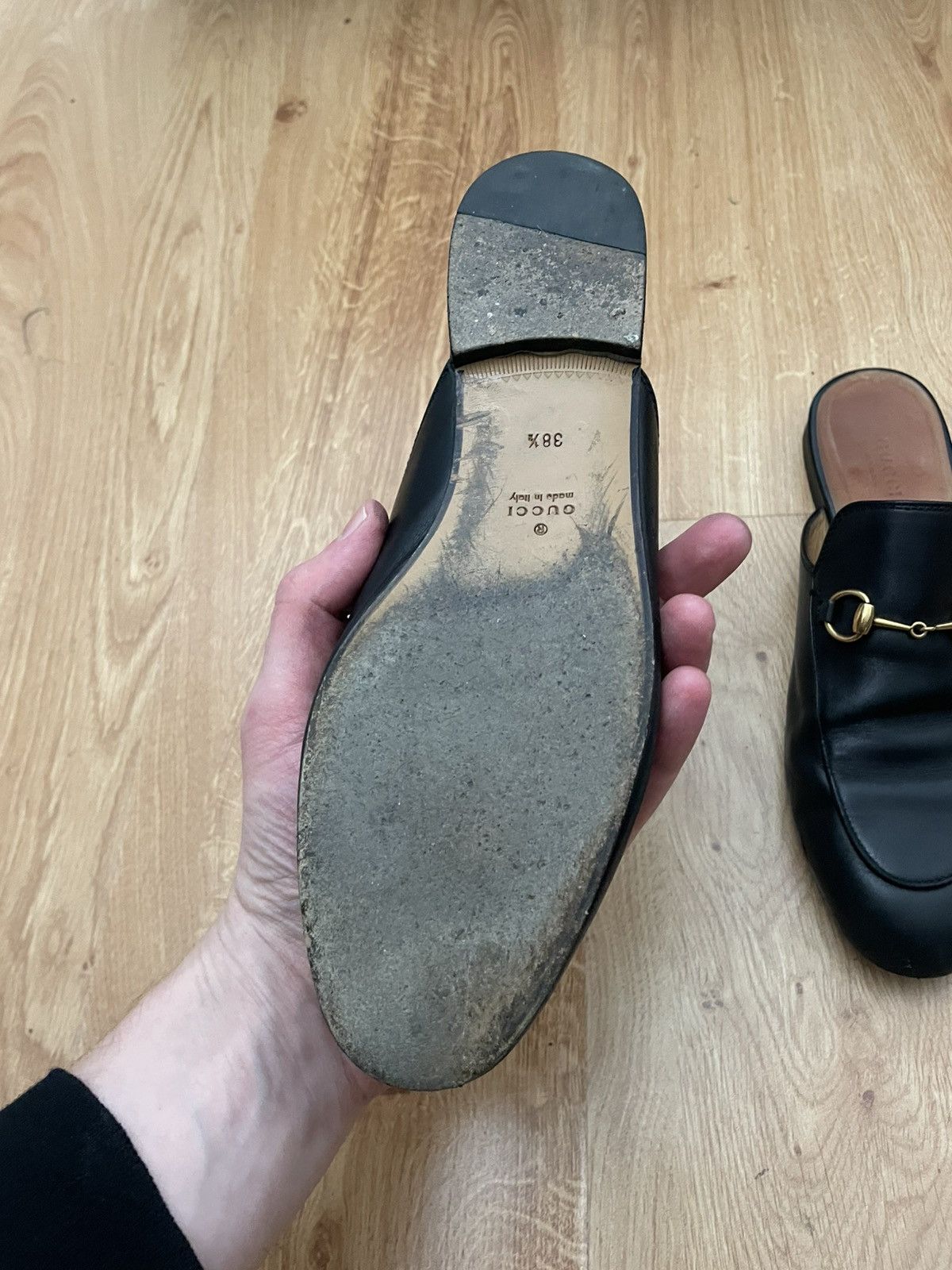 Gucci Gucci horsebite slides Size US 8.5 / IT 38.5 - 3 Thumbnail