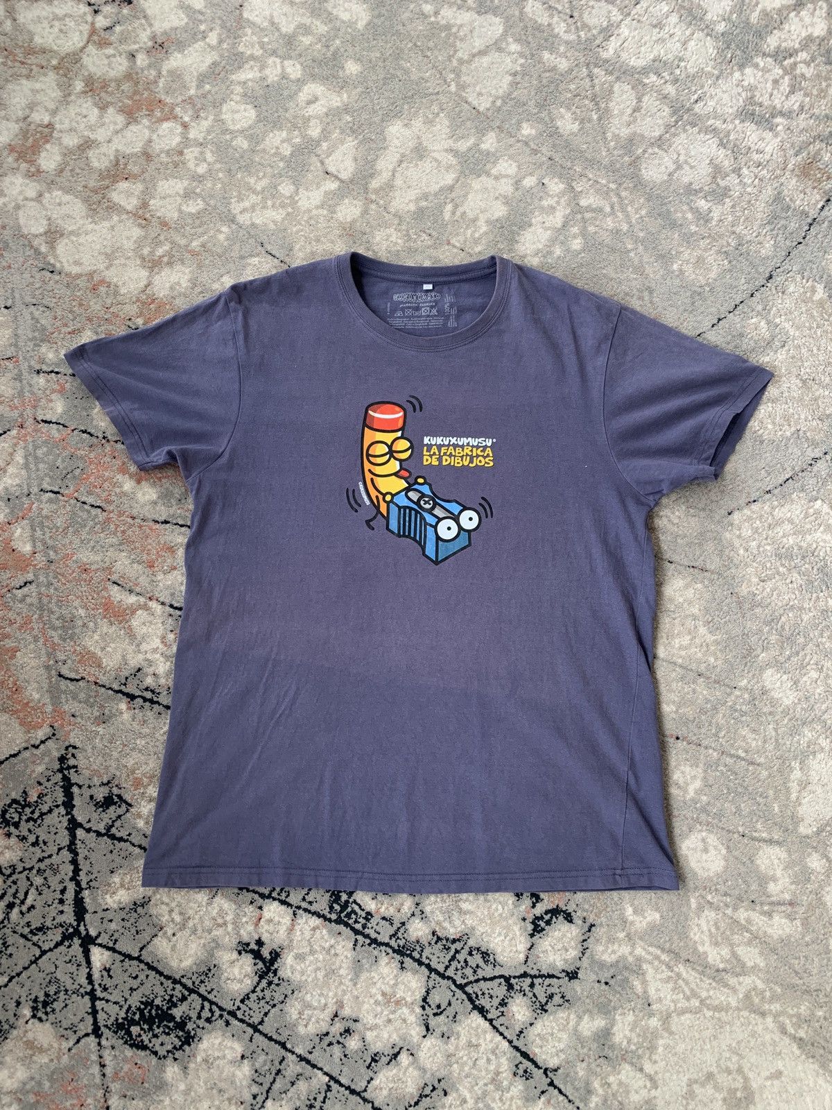 Japanese Brand Kukuxumusu La Fabrica De Dibujos Tee Size US L / EU 52-54 / 3 - 1 Thumbnail