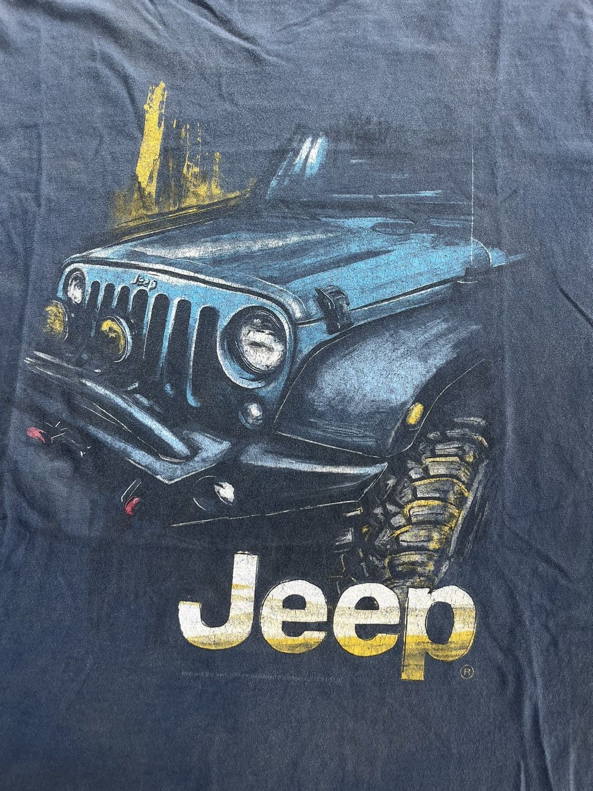 Jeep × Vintage Vintage Jeep Company Promo Off-road Car Tshirt Size US XL / EU 56 / 4 - 10 Thumbnail