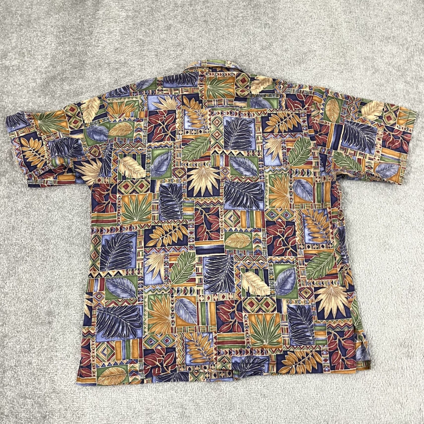 Tori Richard VINTAGE Tori Richard Hawaiian Shirt Men Large Floral Short Sleeve Cotton USA Casual Beach Fashion Size US L / EU 52-54 / 3 - 6 Thumbnail