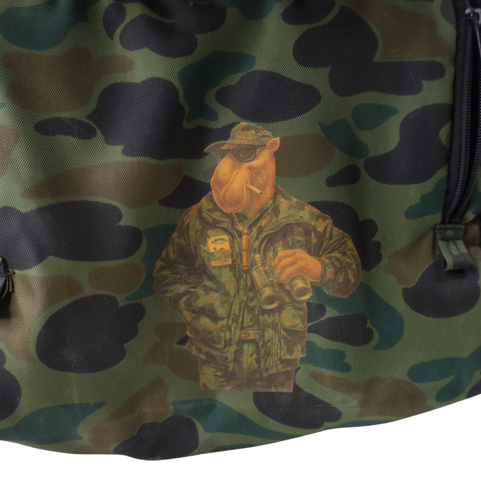 Camel × Vintage Vintage Camel Cigarettes Joes Fish & Game Camo Seat Size ONE SIZE - 5 Thumbnail