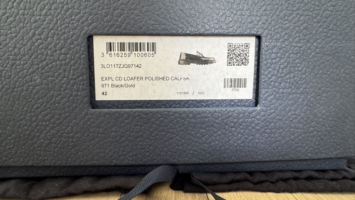 Christian Dior Monsieur Christian Dior - EXPL Loafer Polished Calfskin Size US 9 / EU 42 - 8 Thumbnail