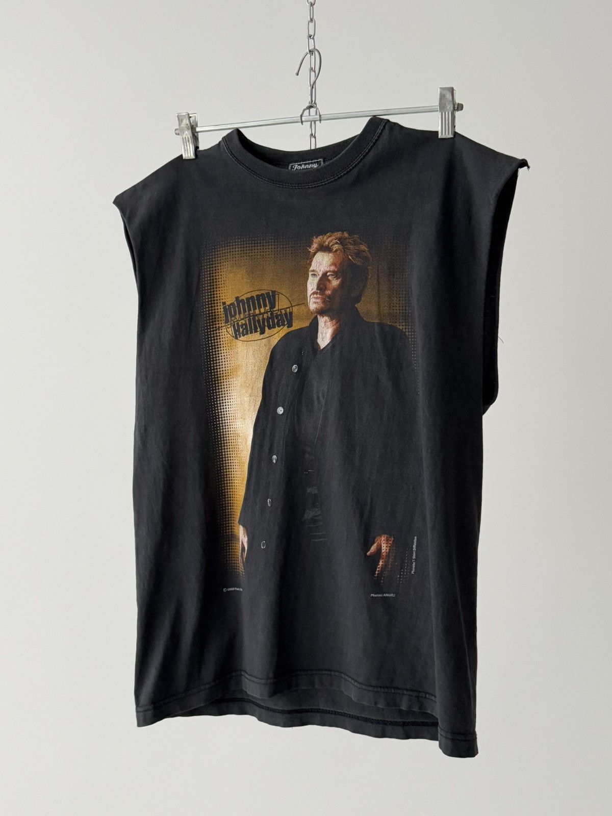 Band Tees × Vintage Vintage 2001 Johnny Hallyday Rock Band T-Shirt Size US M / EU 48-50 / 2 - 1 Thumbnail