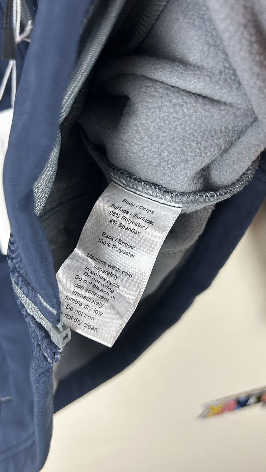 Vintage Soft Shell Jacket Medium Women Navy Size M / US 6-8 / IT 42-44 - 4 Thumbnail