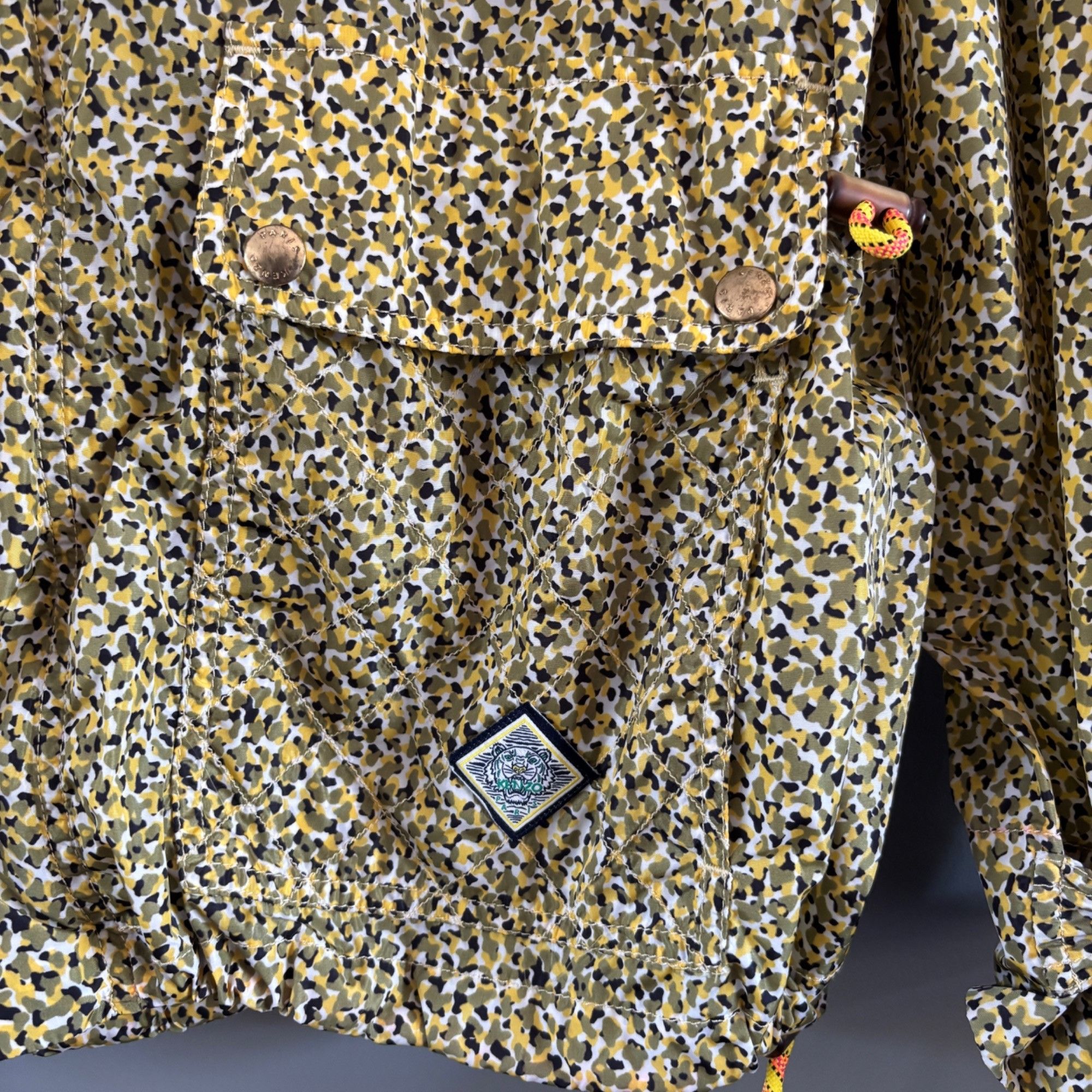 Kenzo Kenzo Paris Men's M Ditsy Floral Hooded Windbreaker Jacket M Size US M / EU 48-50 / 2 - 6 Thumbnail