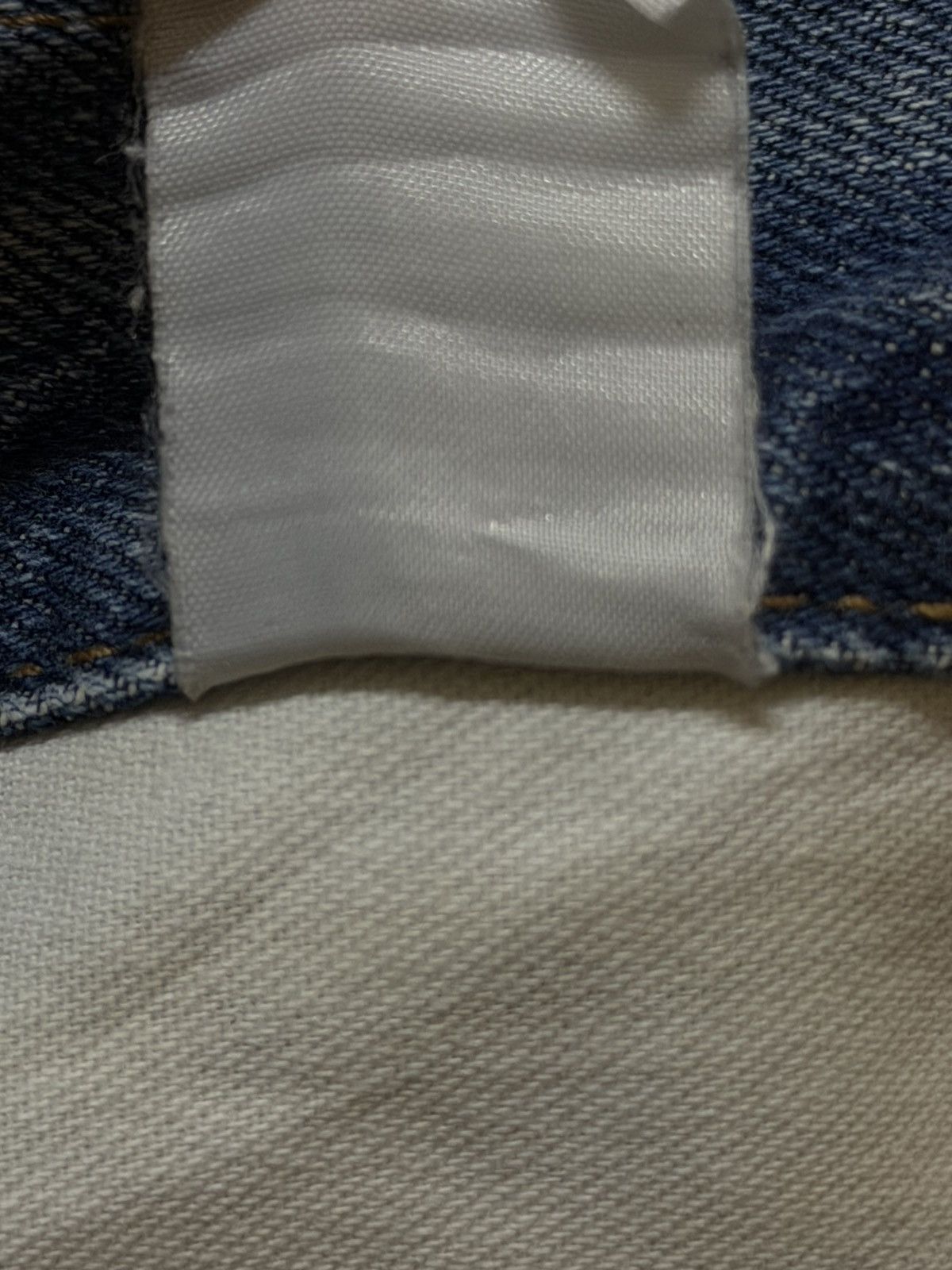 Undercover Vintage Y2K Japanese Brand Blue Faded Wash Straight Loose Size US 29 - 6 Thumbnail