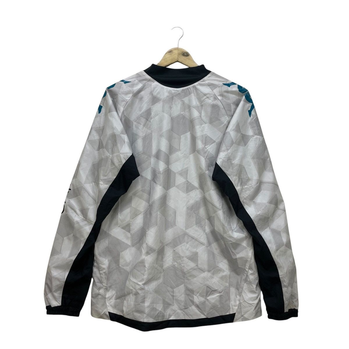 Kappa 💥Vintage Kappa Garalibero Side Tape Pullover Light Jacket Size US M / EU 48-50 / 2 - 2 Thumbnail
