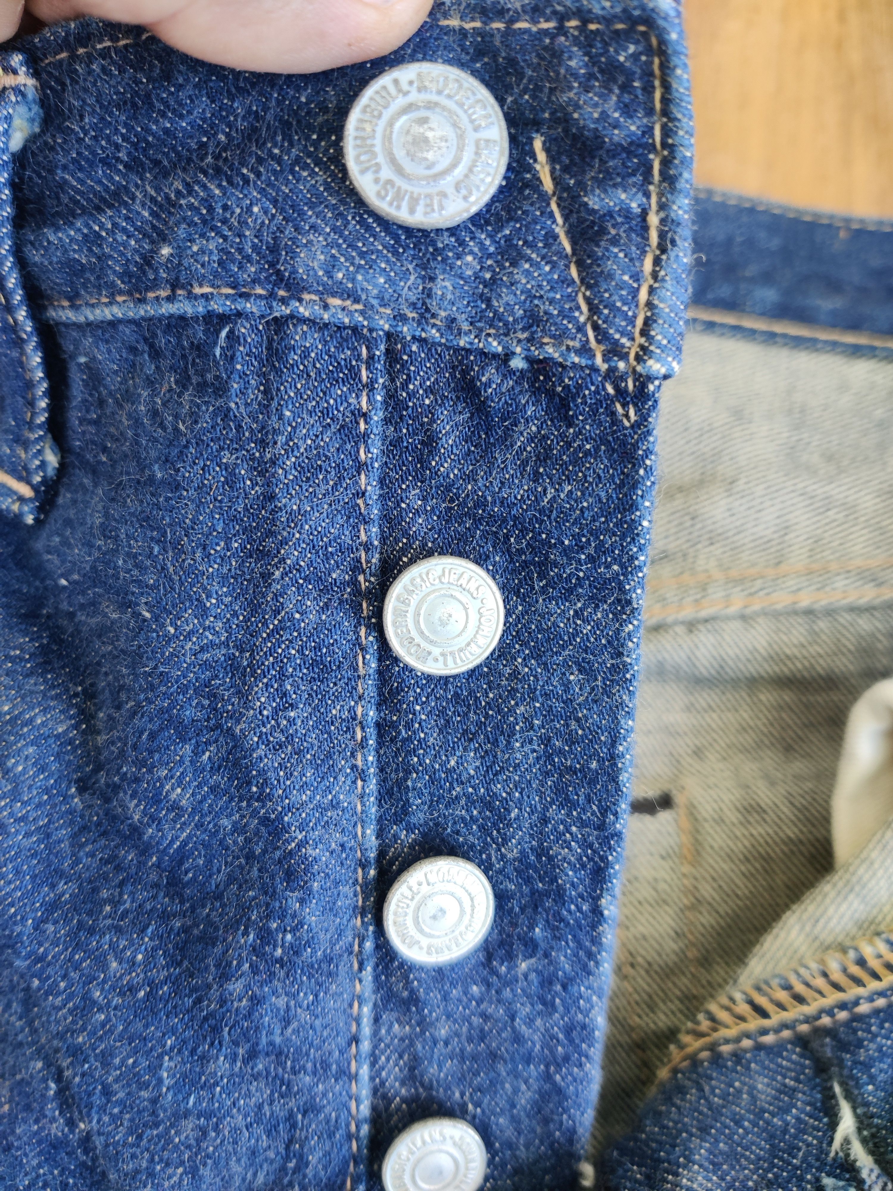 Japanese Brand × Johnbull × Vintage Vintage John Bull Japanese Denim Paint Splatter Selvedge Size US 29 - 10 Thumbnail