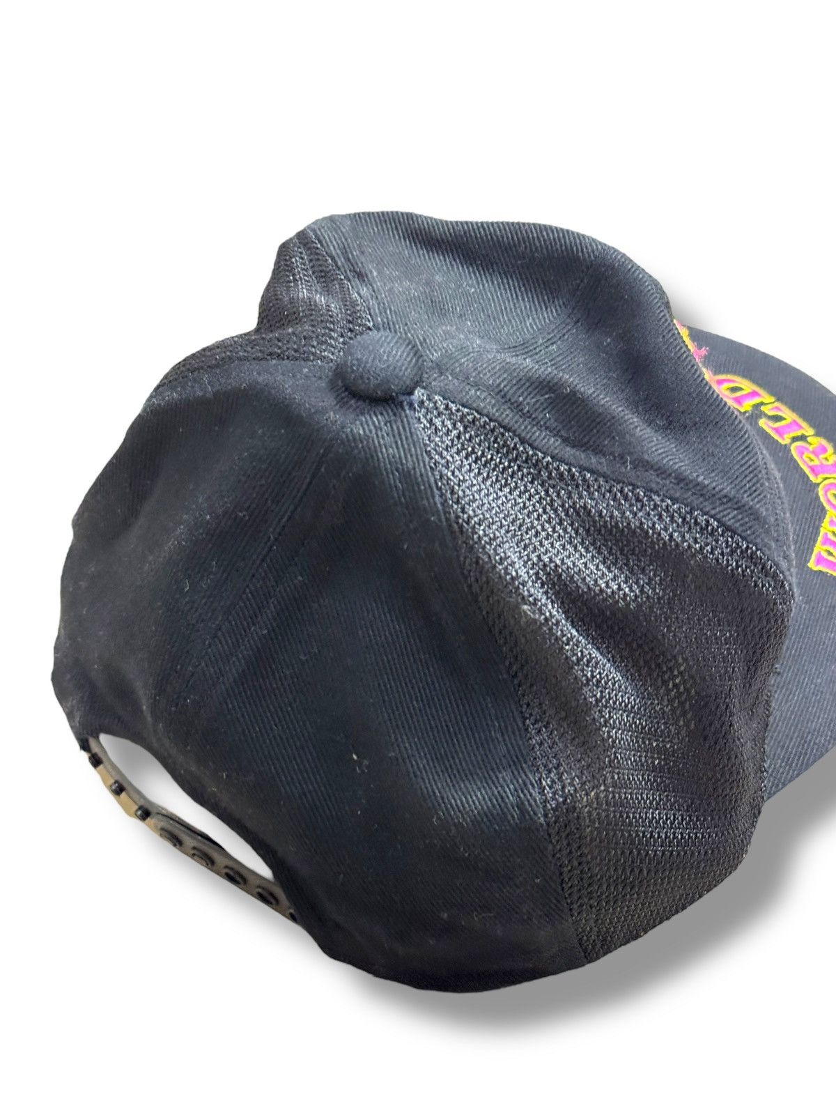 Vintage *RARE* VINTAGE 1980s WORLD GYM BODYBUILDING GORILLA CAP HAT Size ONE SIZE - 5 Thumbnail