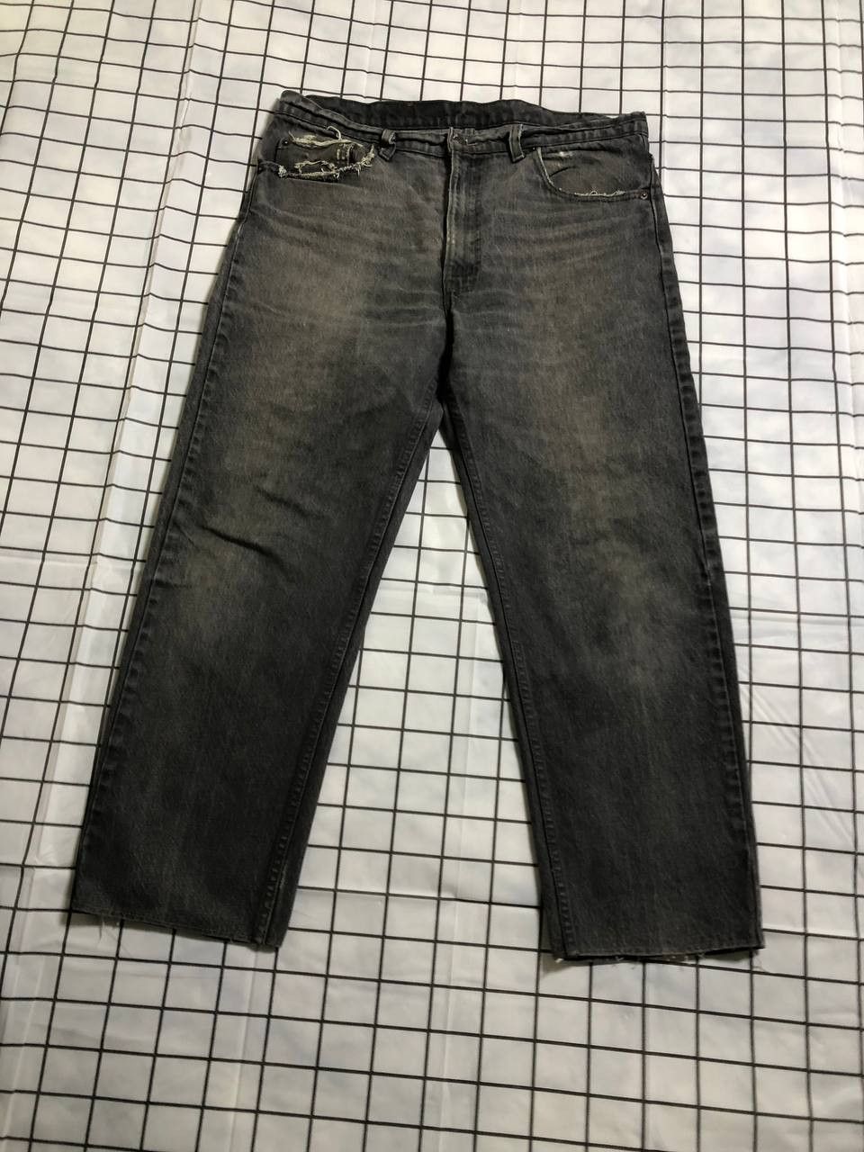 Levi's Vintage 90s Levis 505 Denim Jeans Made in USA Size US 36 / EU 52 - 1 Thumbnail
