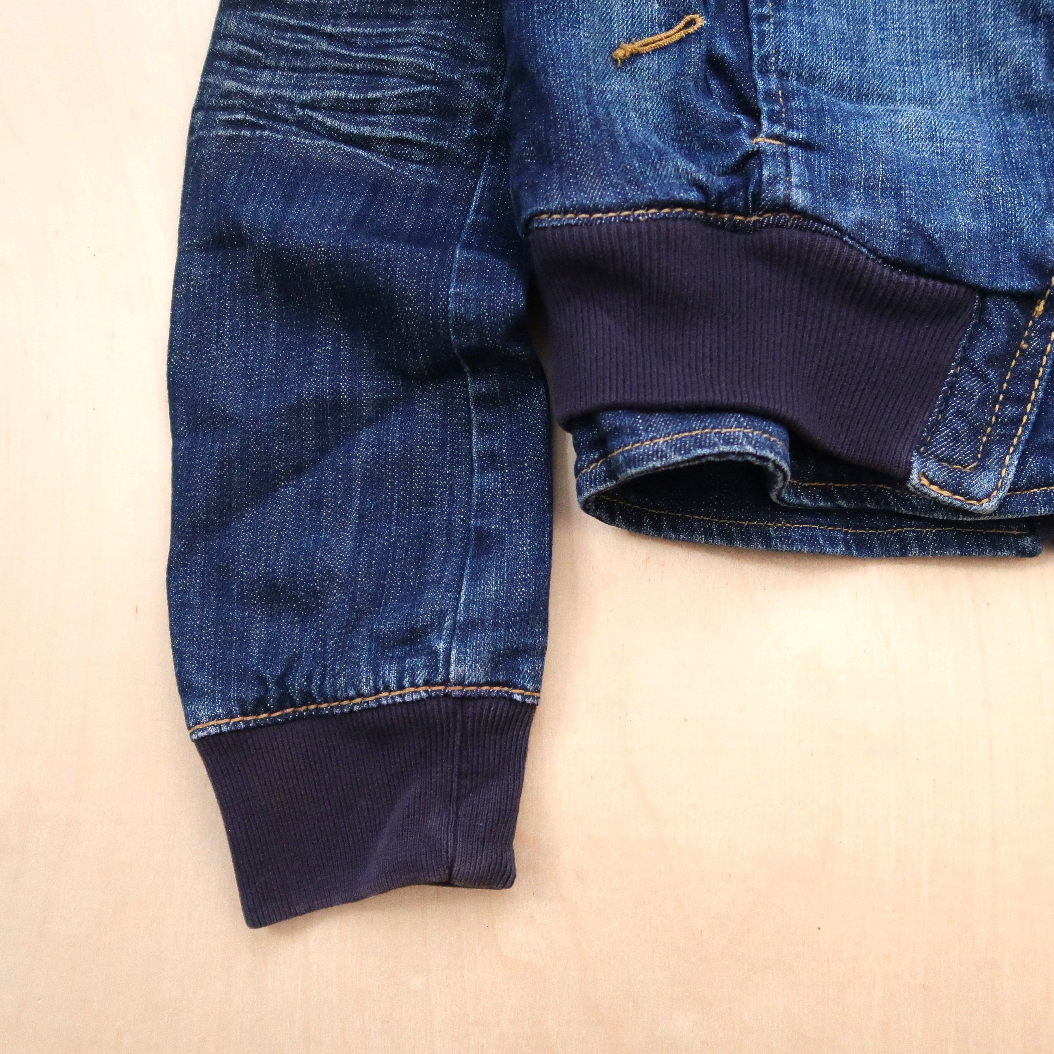 Kenzo 90s Kenzo Jeans Asymmetric Denim Boxy Jacket Size S / US 4 / IT 40 - 9 Thumbnail