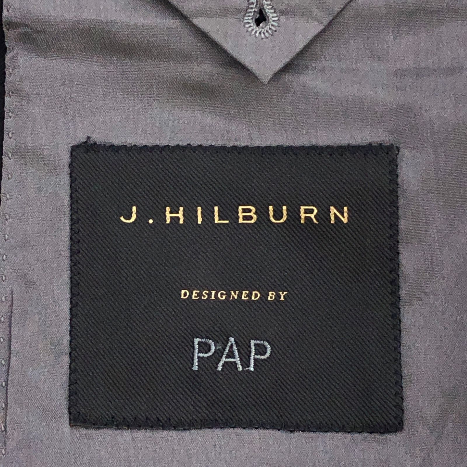 J.Hilburn J Hilburn 40S Sport Coat Blazer Revenge Super 150s Bespoke Size 40S - 15 Thumbnail
