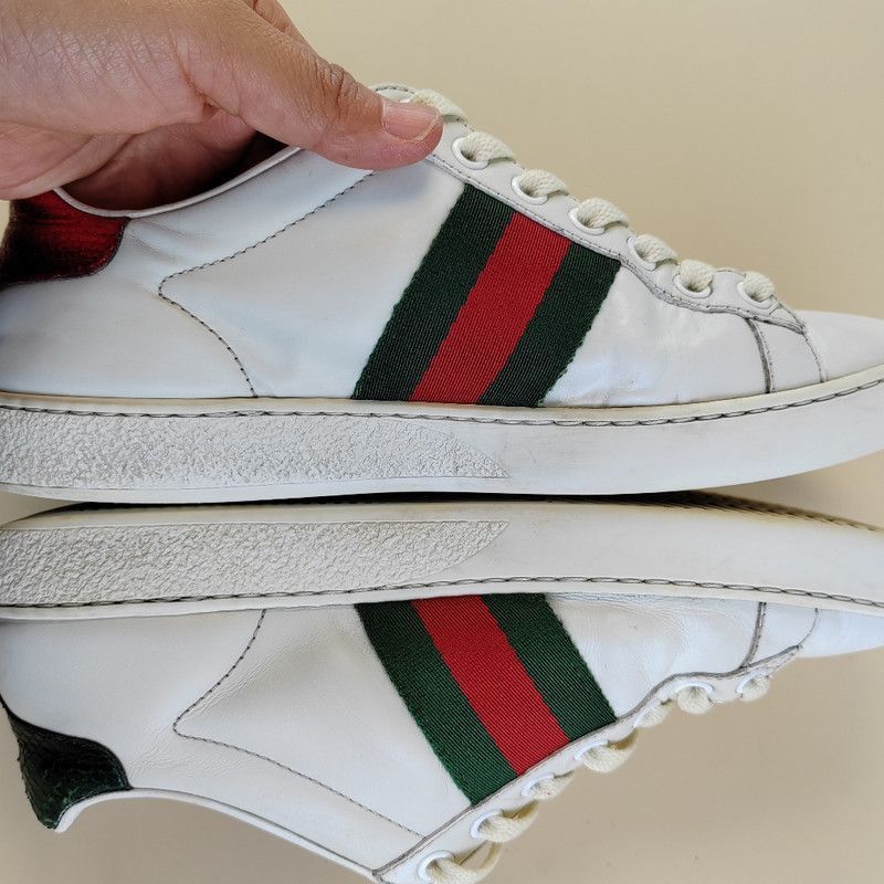 Gucci Gucci Ace Embroidered Fashion Sneakers for Women -2508 Size US 5 / IT 35 - 6 Thumbnail