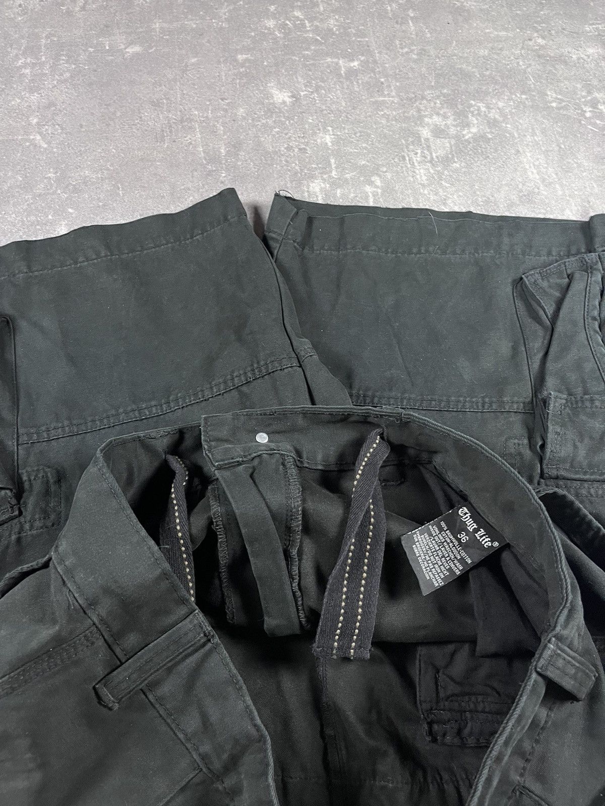 JNCO Thug Life Vintage Baggy Cargo Shorts Jorts 36 Rare Size US 36 / EU 52 - 7 Thumbnail