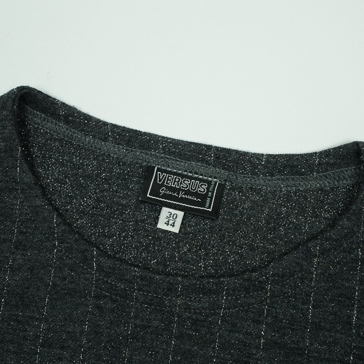 Versace *NoTariff Versus Versace Stripe Long Sleeve Size M / US 6-8 / IT 42-44 - 2 Thumbnail