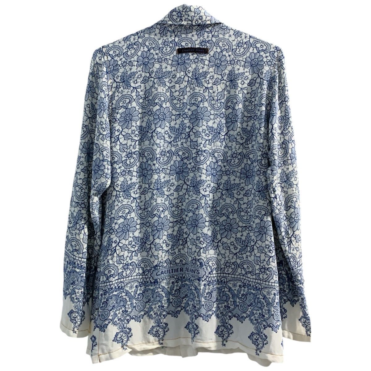 Jean Paul Gaultier Jean Paul Gaultier Jean’s 1990s Floral Paisley Rayon Shirt Size S / US 4 / IT 40 - 2 Thumbnail