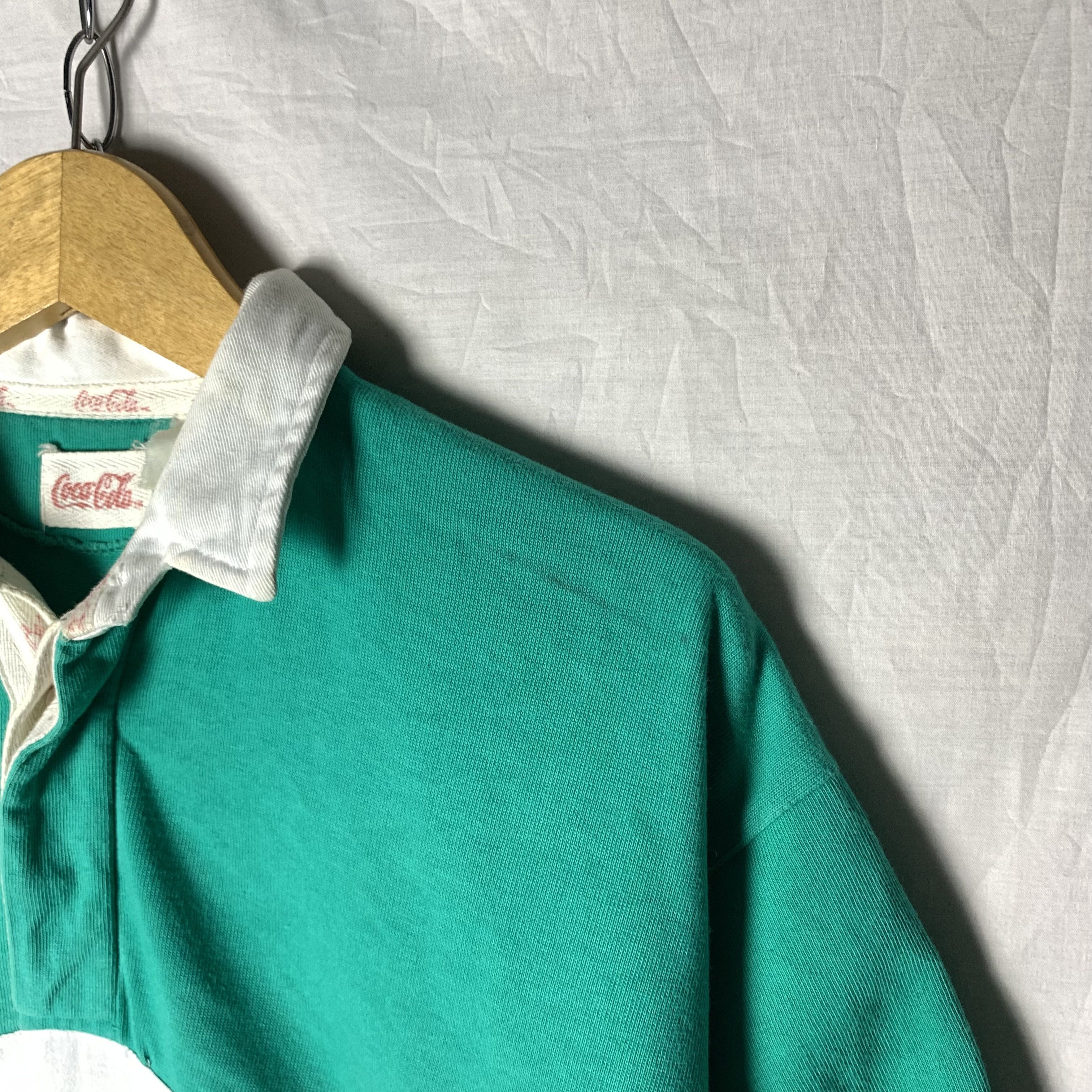 Coca Cola Vintage Coca Cola Polo Rugby Shirt Size US M / EU 48-50 / 2 - 4 Thumbnail