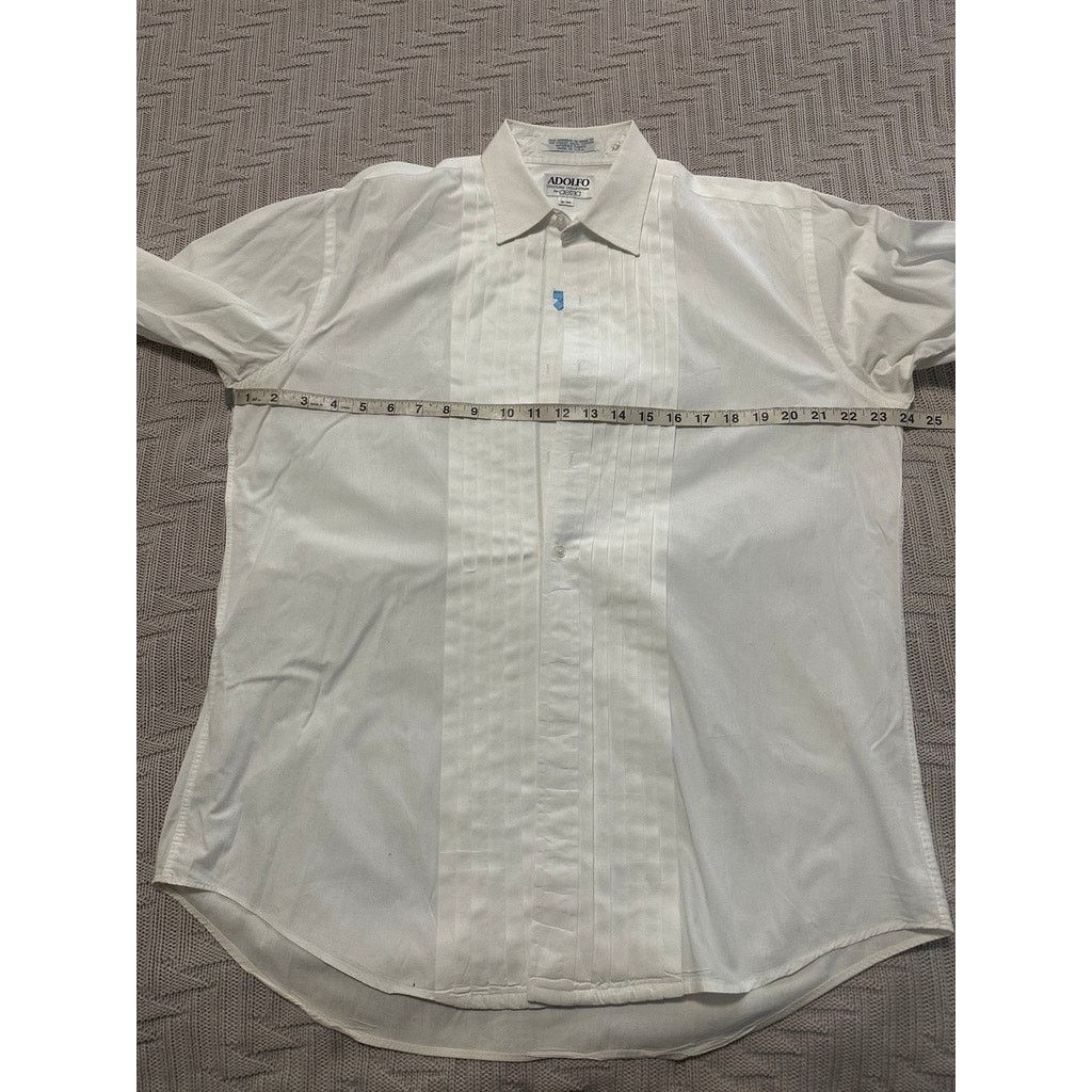 Other Adolfo white tux shirt size 16 Size US L / EU 52-54 / 3 - 6 Thumbnail