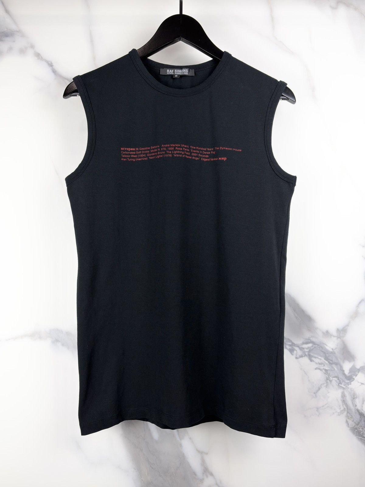 Raf Simons SS04 Tank top | Grailed