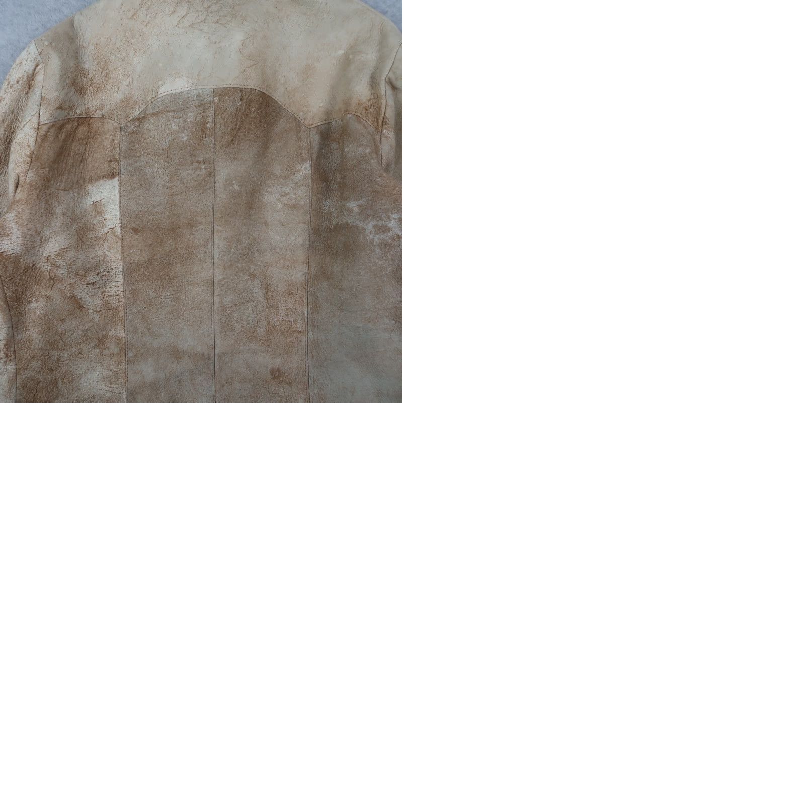 Vintage VINTAGE Vany by Arcelus New York Tan Leather Button Up Men's Size 46 Jacket Size US S / EU 44-46 / 1 - 10 Thumbnail
