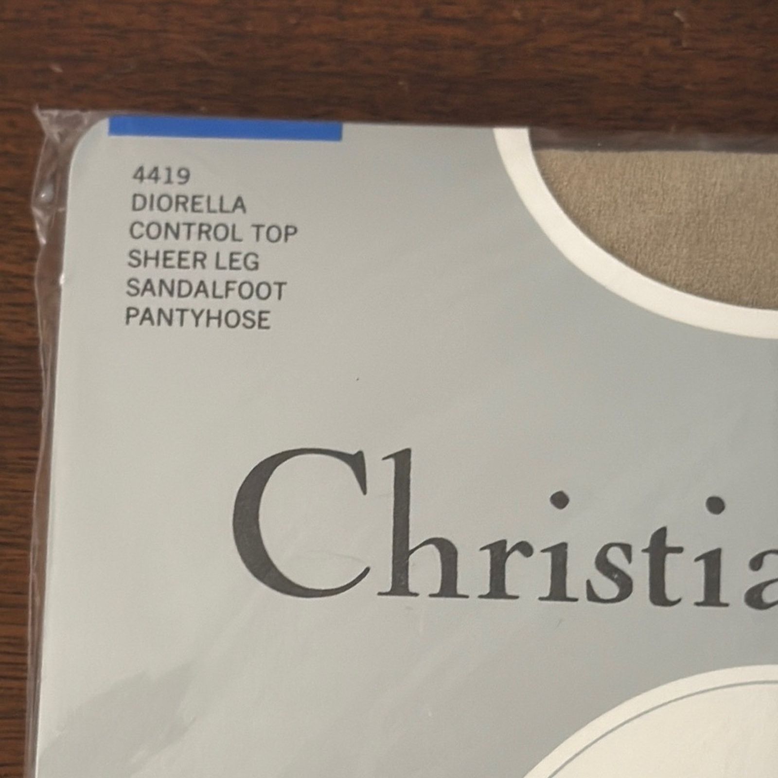 Dior Vintage 1980s Christian Dior Nylon Pantyhose Size 2 New Size ONE SIZE - 3 Thumbnail