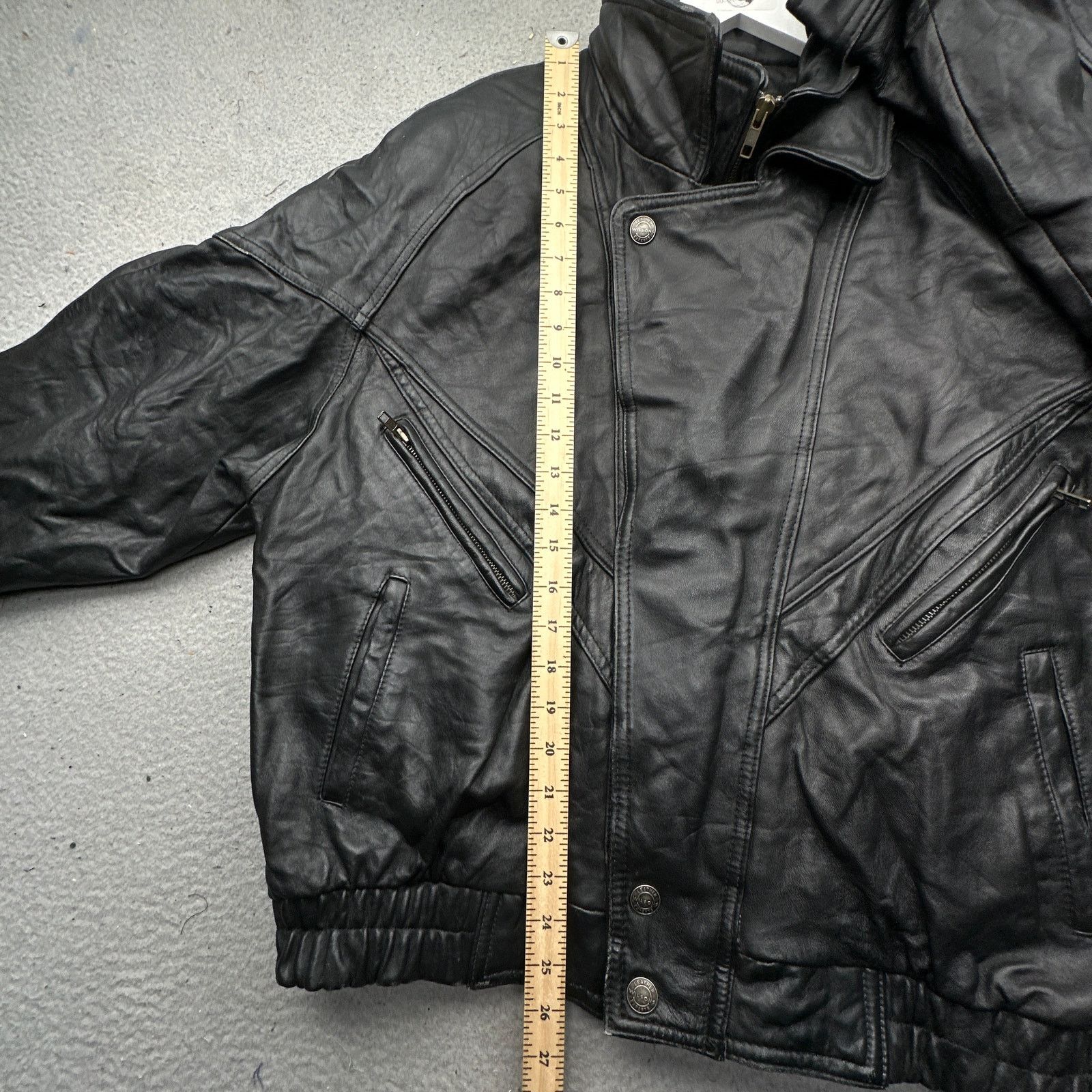 Wilsons Leather Vintage Wilsons Thinsulate Leather Bomber Jacket Mens Large Size US L / EU 52-54 / 3 - 5 Thumbnail