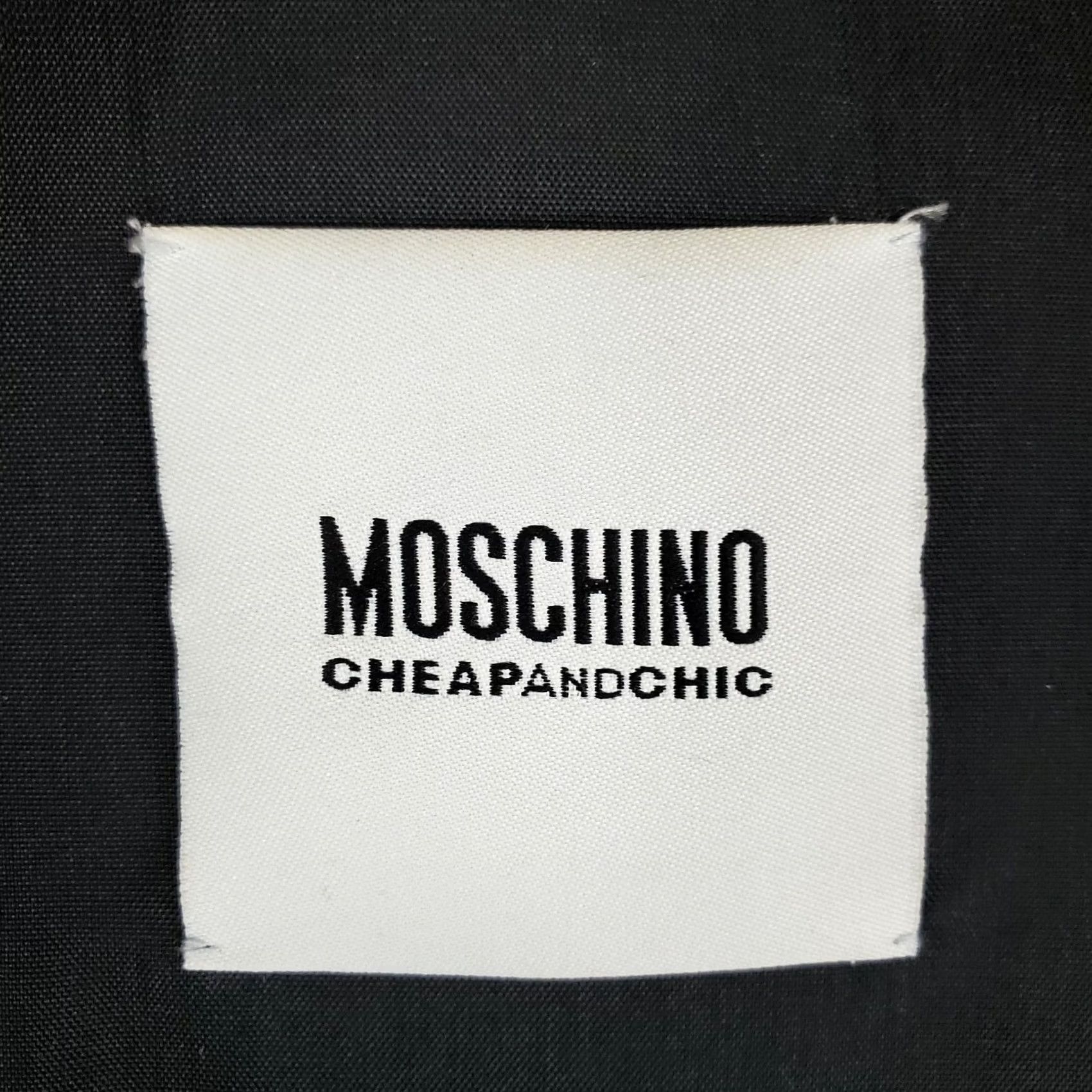 Moschino MOSCHINO Wool/Angora Toggle Jacket Navy Blue Large L Size L / US 10 / IT 46 - 7 Thumbnail
